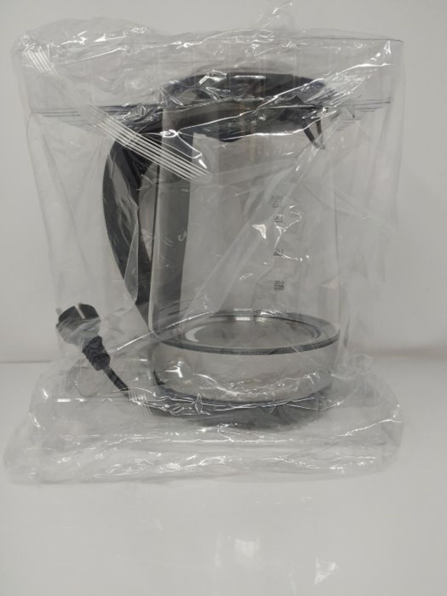 Emerio WK-123131 Glass electric kettle 1.7L 2200W Stainless steel/Black - Image 3 of 3