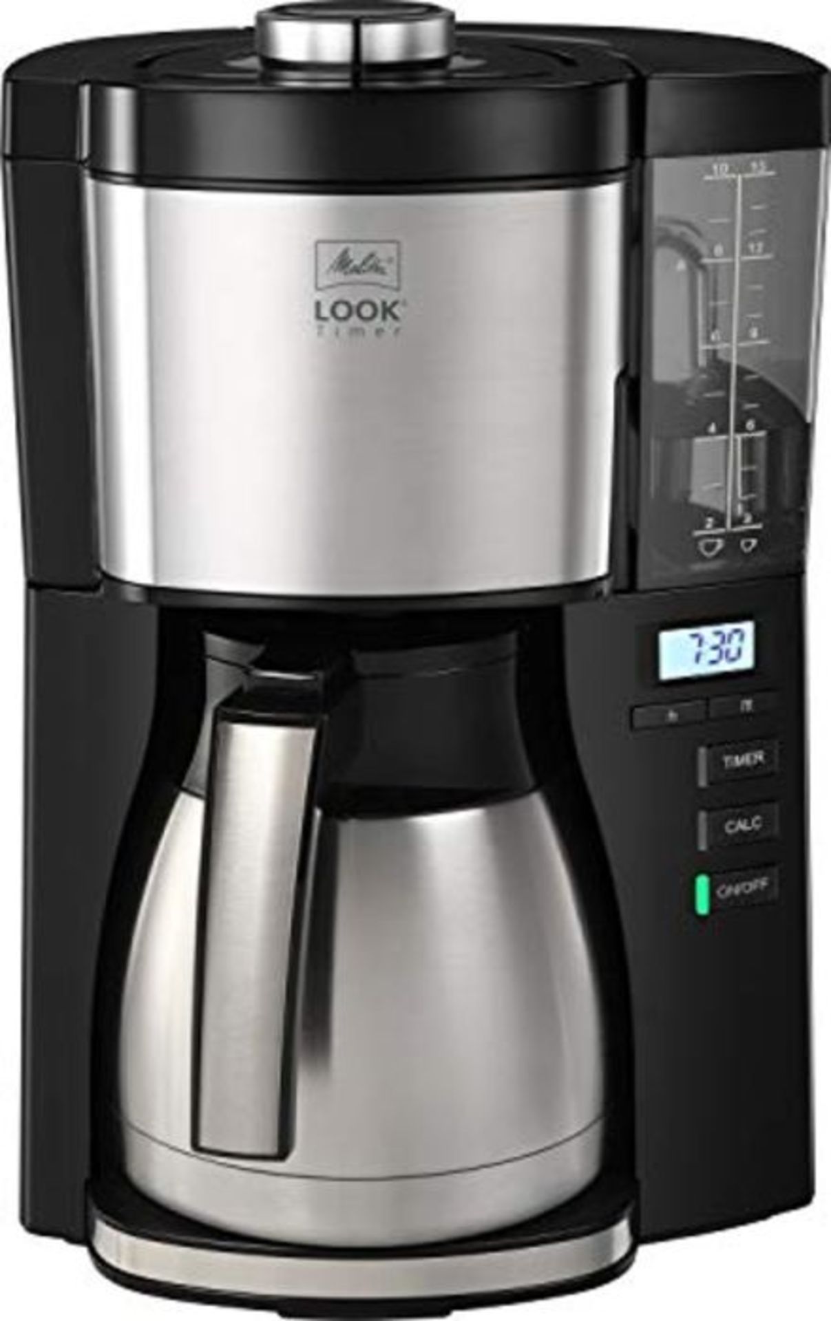 RRP £119.00 Melitta 6769008 LOOK V THERM TIMER BLACK