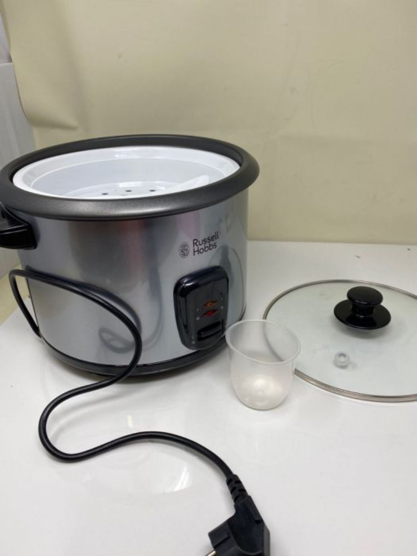 Russell Hobbs Cook @ Home 19750-56 rice cooker with 700 W and 1.8 litre capacity made - Image 3 of 3