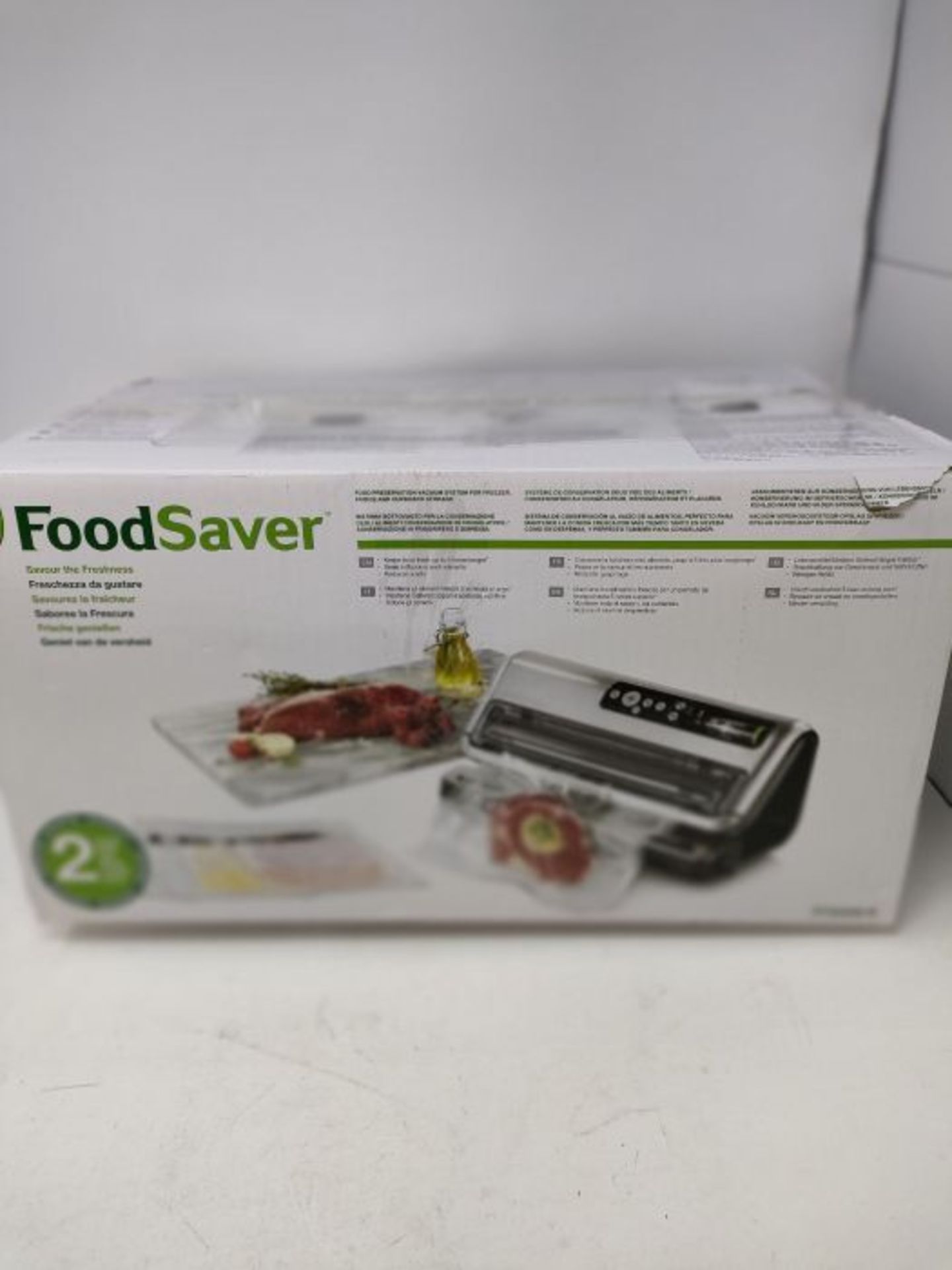 RRP £299.00 Foodsaver FFS006X Fully Automatic Vacuum Sealer - Flow - Image 2 of 3