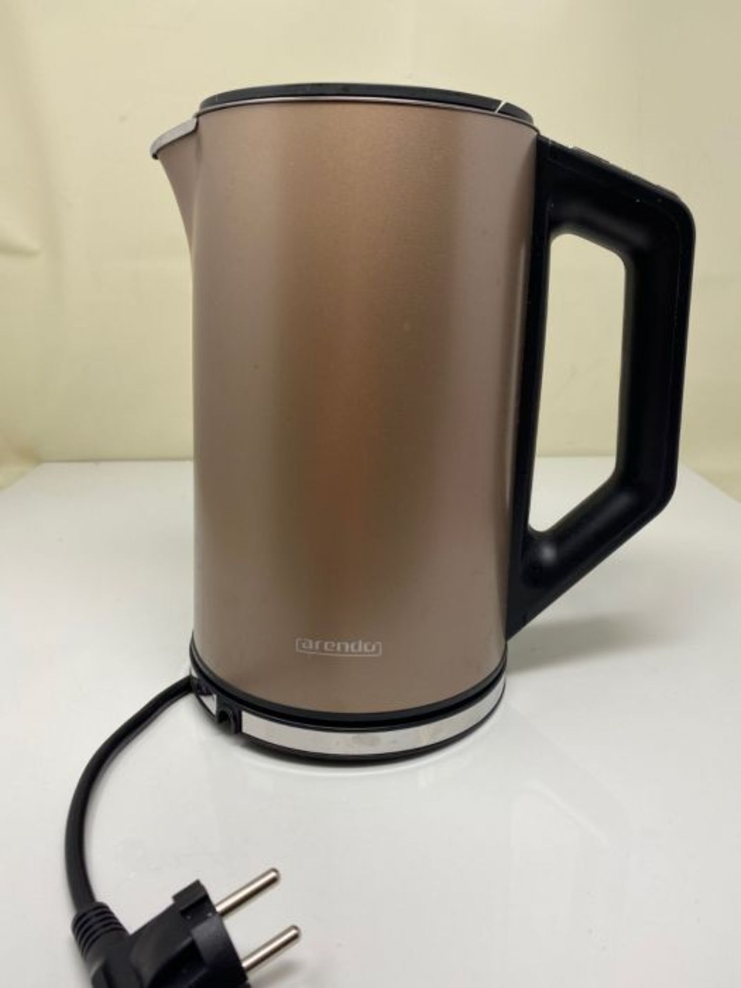 RRP £57.00 Arendo - Stainless steel kettle with temperature setting 40-100 degrees in 5 steps - d - Image 3 of 3