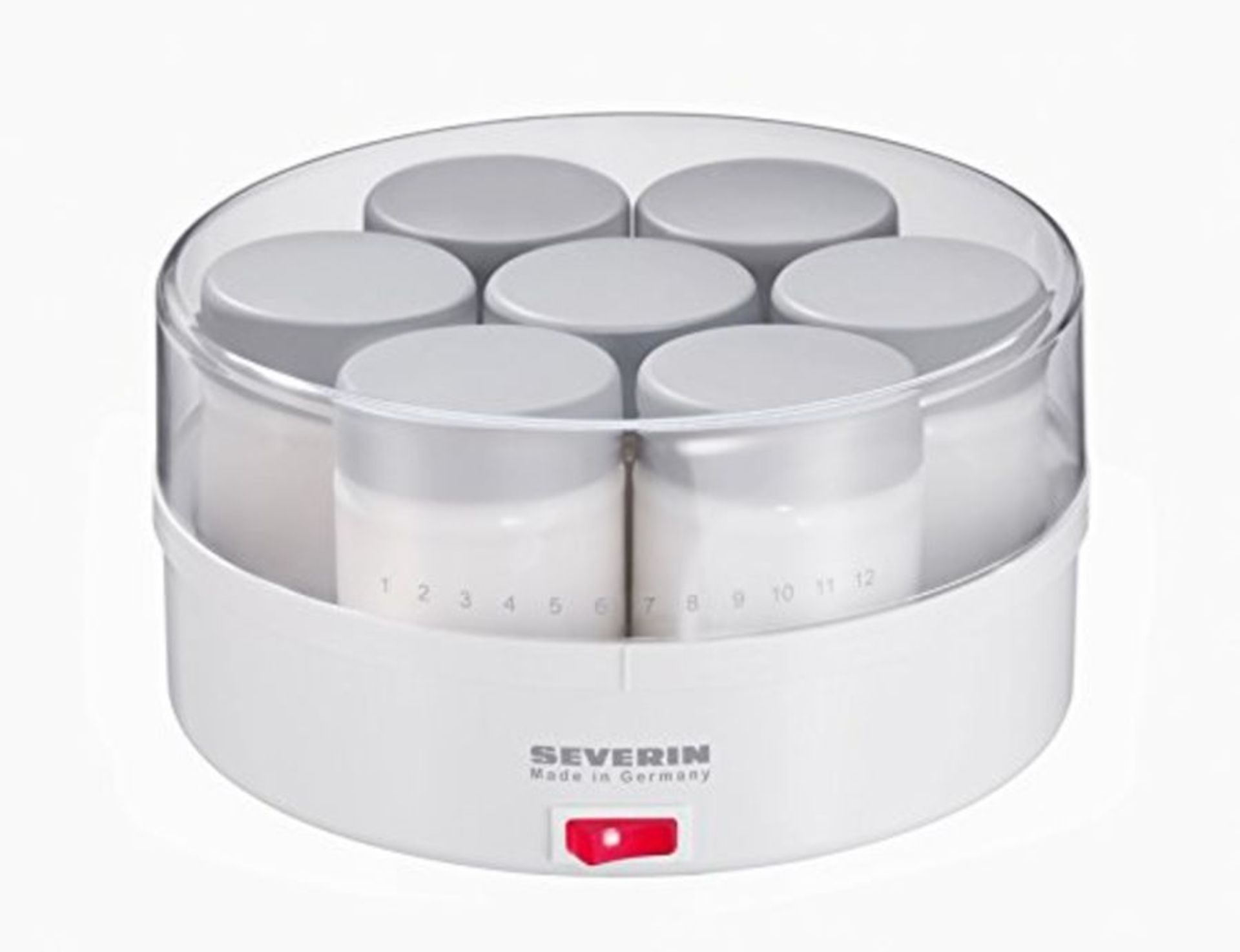 Severin JG 3516 Yoghurt Maker with 7 Glass Jars