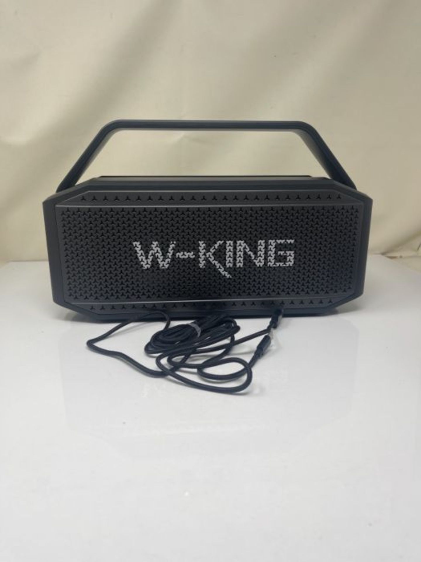 RRP £71.00 Bluetooth Speaker, W-KING 60W Punchy Bass, Loudest Wireless Portable Speaker, IPX6 Wat - Image 3 of 3
