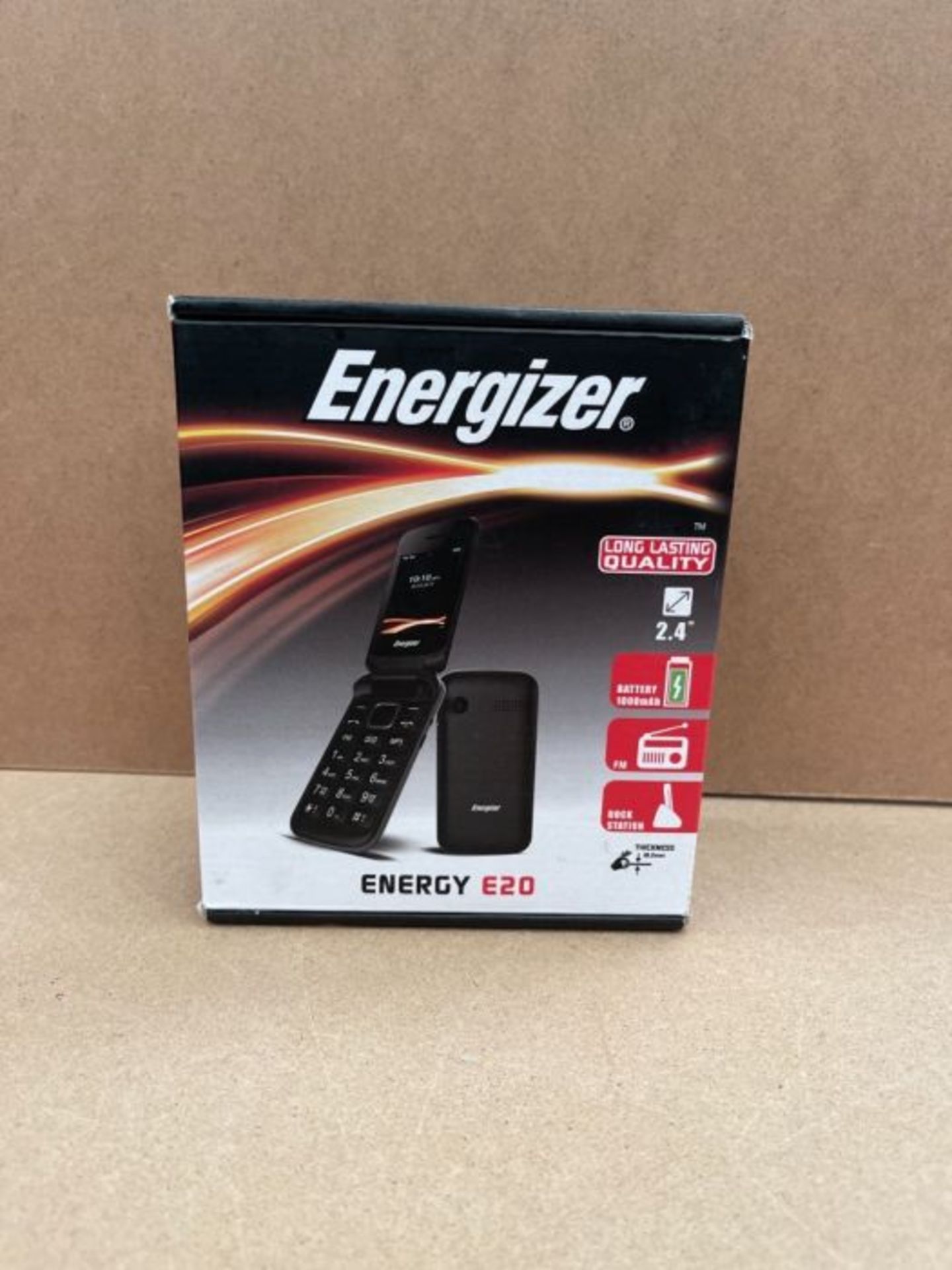 ENERGY E20 - Feature phone 2G - EU keyboard - EU/US/UK/IN plugs (Screen : 2,40 inches - Image 2 of 3