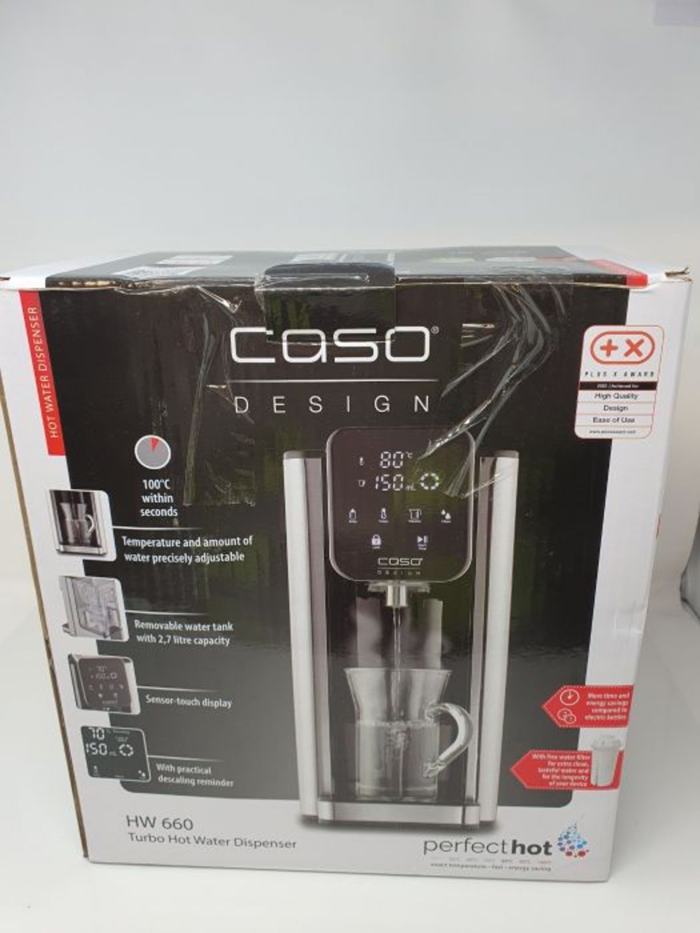 RRP £105.00 CASO HW 660 Hot Water Dispenser - Image 2 of 3