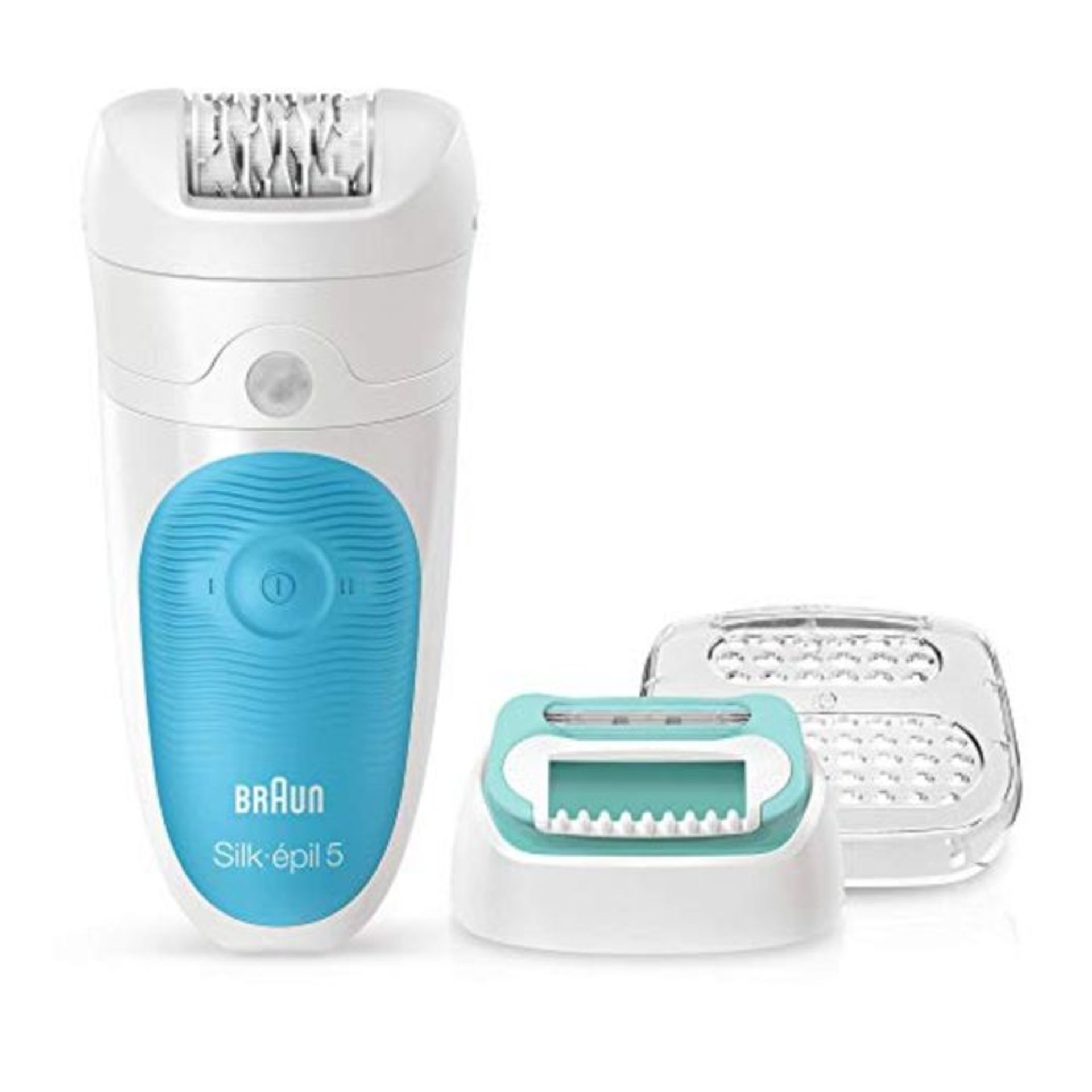 Braun Silk-Epil 5-511 Starter Kit Wet and Dry Epilator for Women Cordless Epilation an