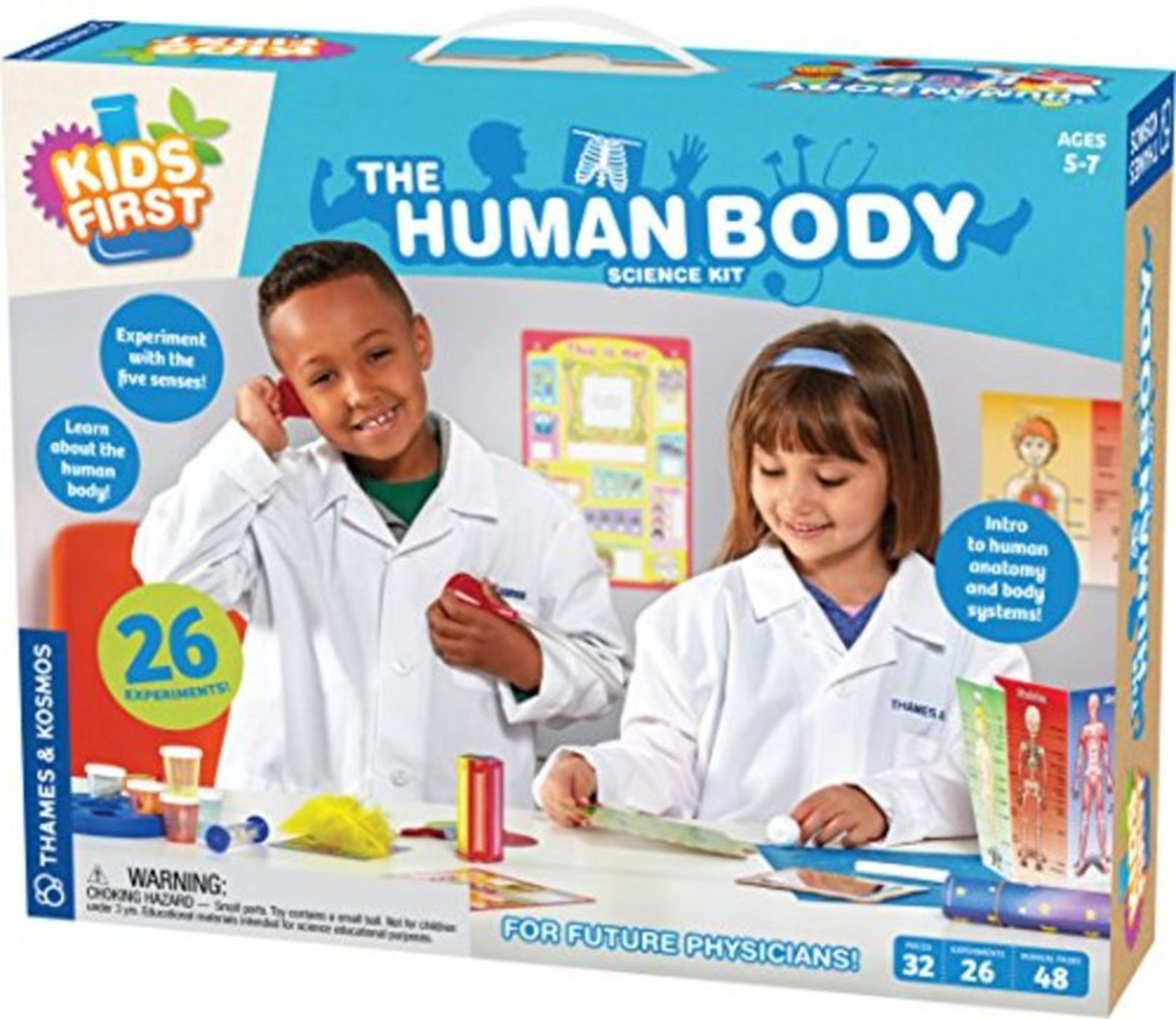 First for Kids (Thames and Kosmos 567003 Kids First, Learn five senses, Explore the ex