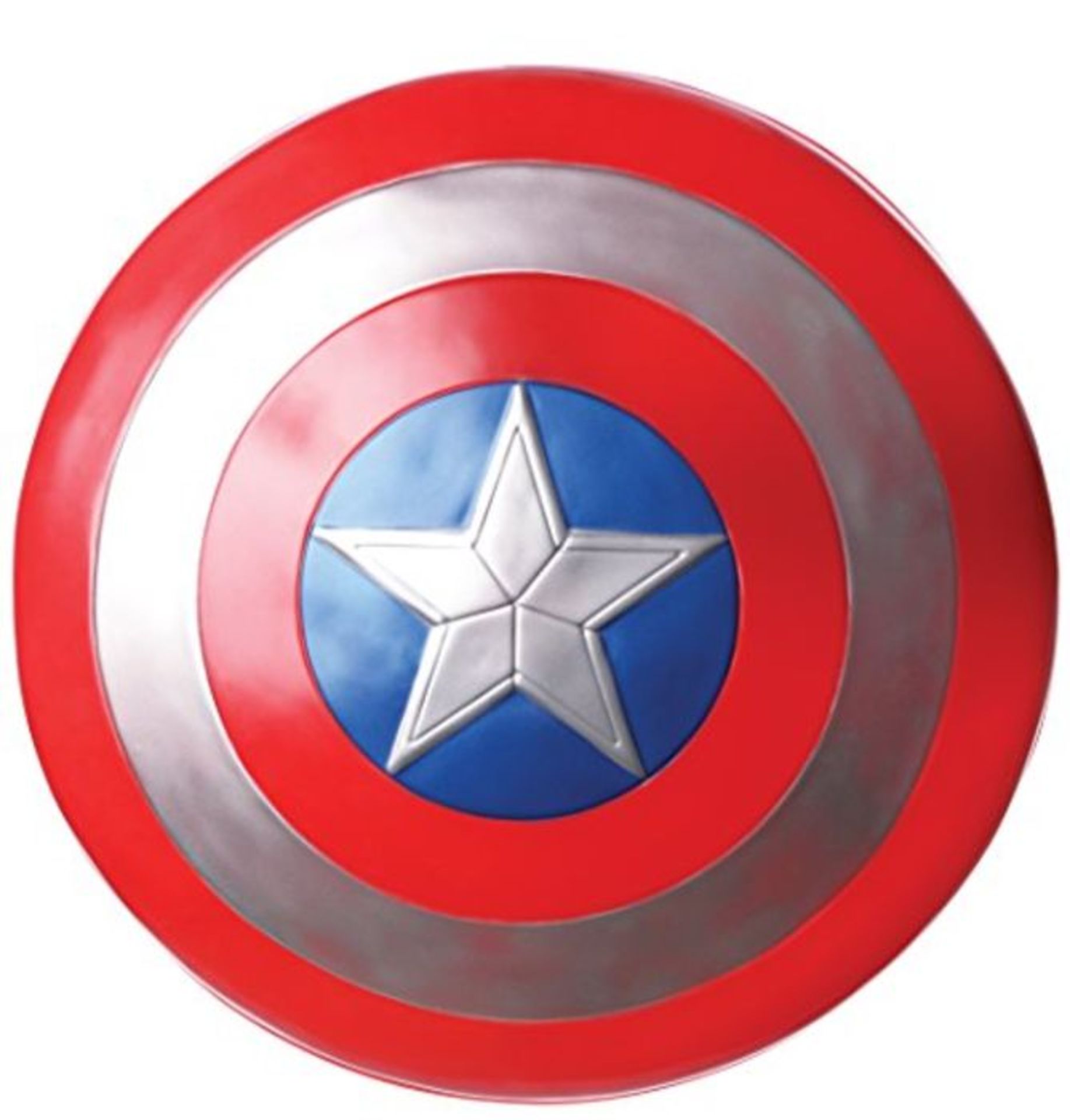 Rubie's Official Marvel Avengers 24-inch Captain America Shield Adults - One Size Cost