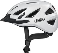 RRP £59.00 ABUS Urban-I 3.0 Helmet, Polar White, M