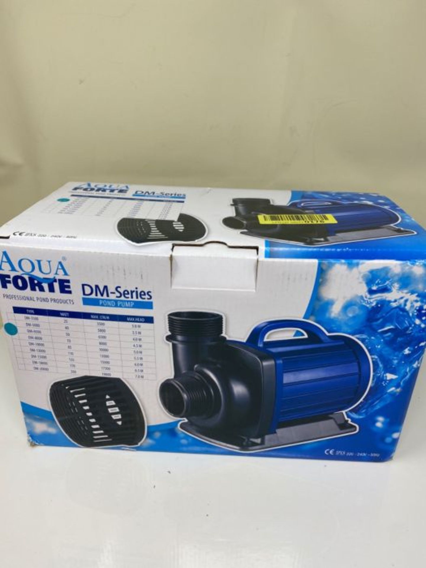 RRP £113.00 AquaForte DM-20000 Filter/Pond Pump 20 m³/h, Delivery Head 7 m, 200 Watt - Image 2 of 3