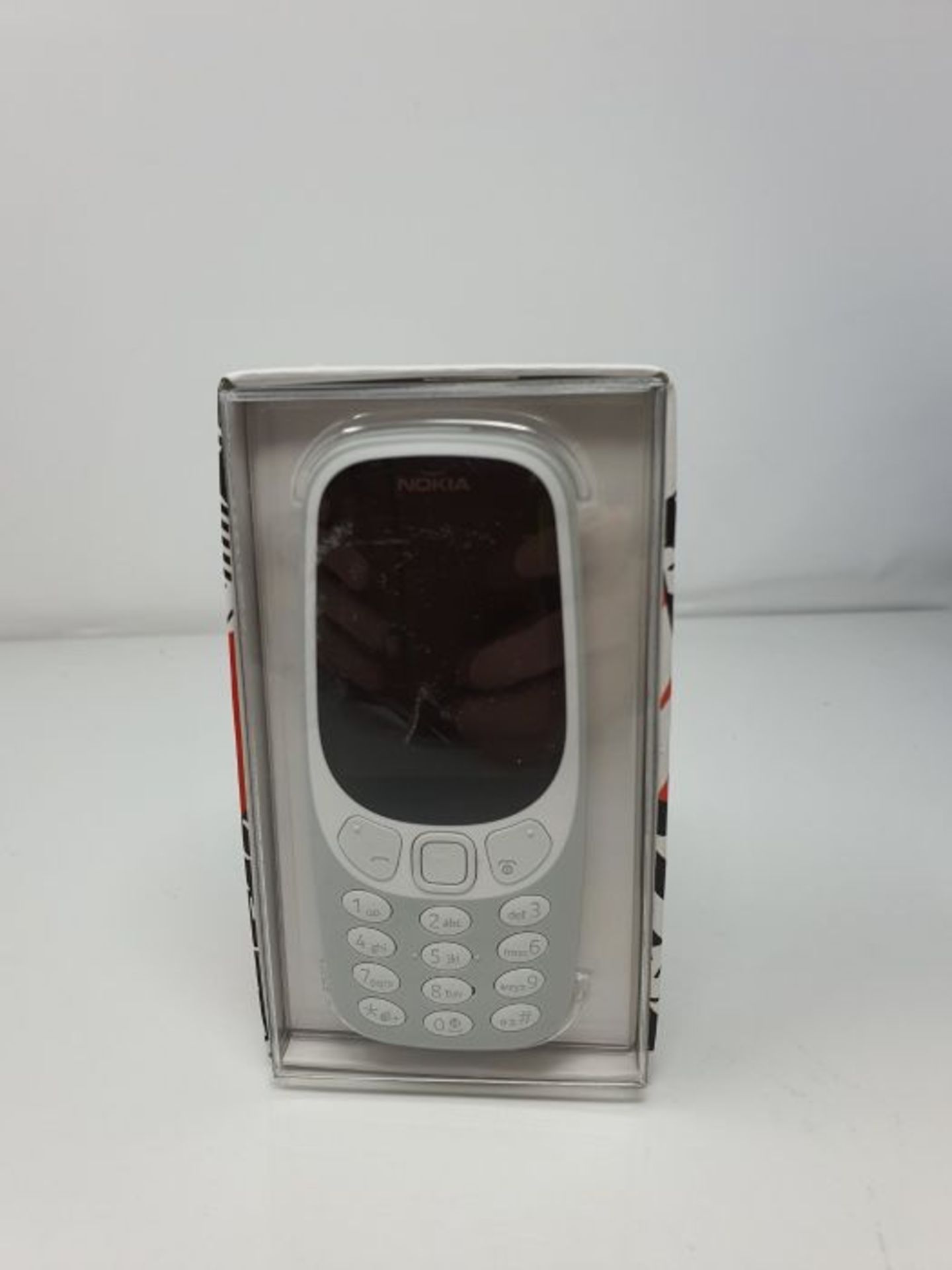 RRP £58.00 Nokia MT000736 3310 Unlocked Dual UK SIM-Free Mobile Phone - Grey - Image 2 of 3