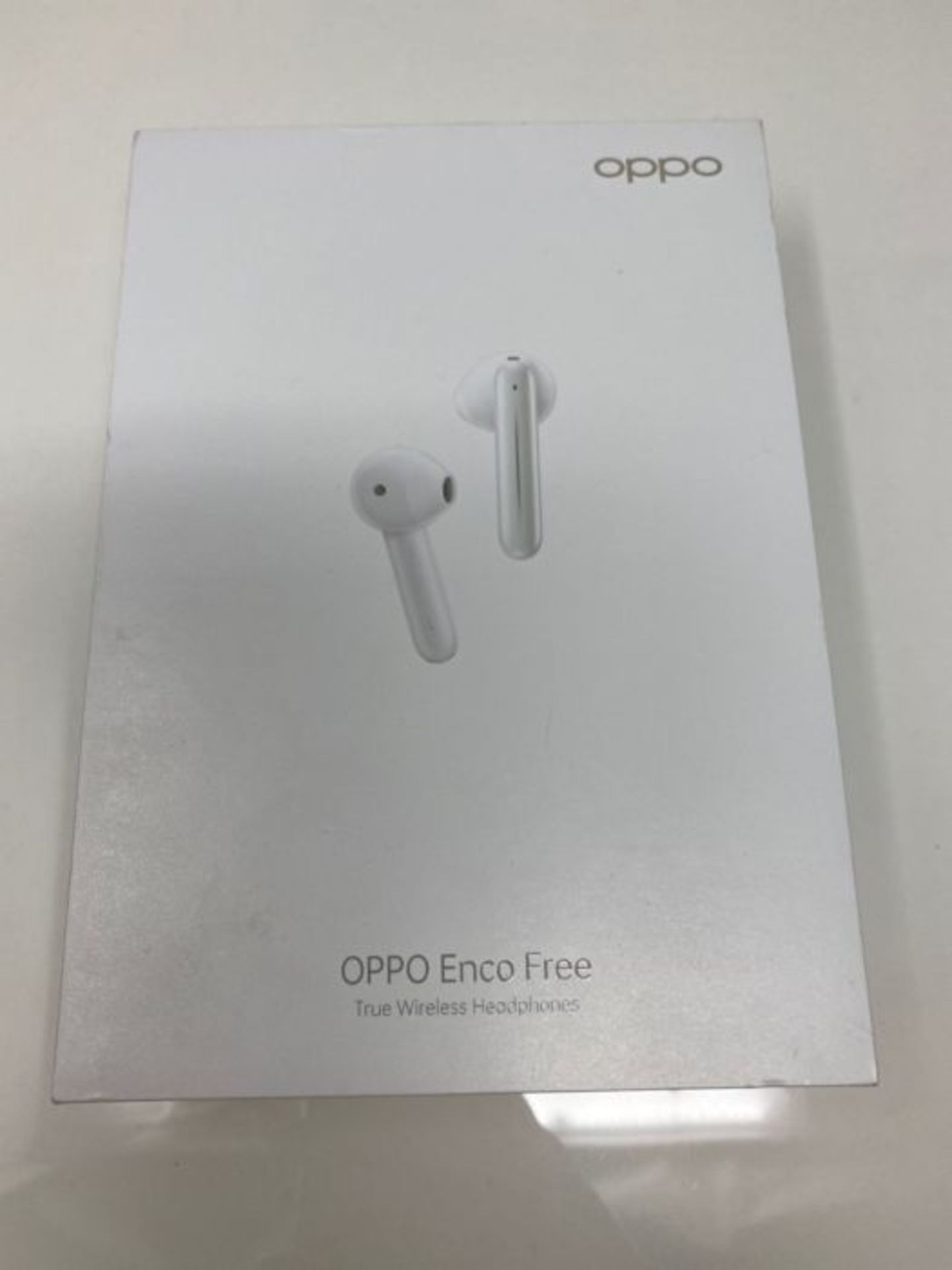 RRP £79.00 OPPO ENCO True Wireless Earphone Earbuds (White) - Image 2 of 3