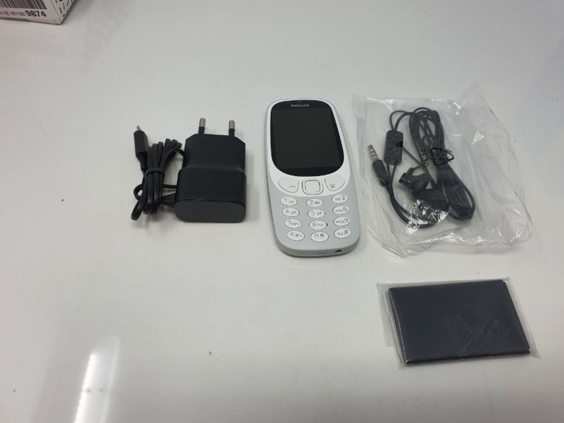 RRP £58.00 Nokia MT000736 3310 Unlocked Dual UK SIM-Free Mobile Phone - Grey - Image 3 of 3