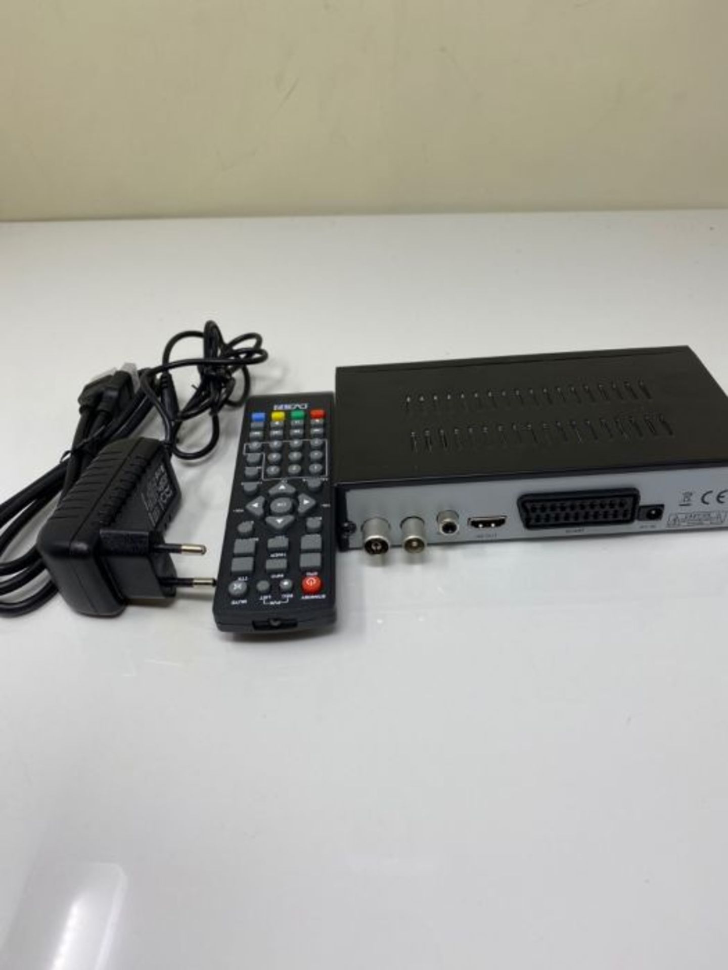 Echosat 2910 DVBT2 receiver full HD 1080P 4K for TV (HEVC/H.265 HDMI SCART, USB 2.0, D - Image 3 of 3