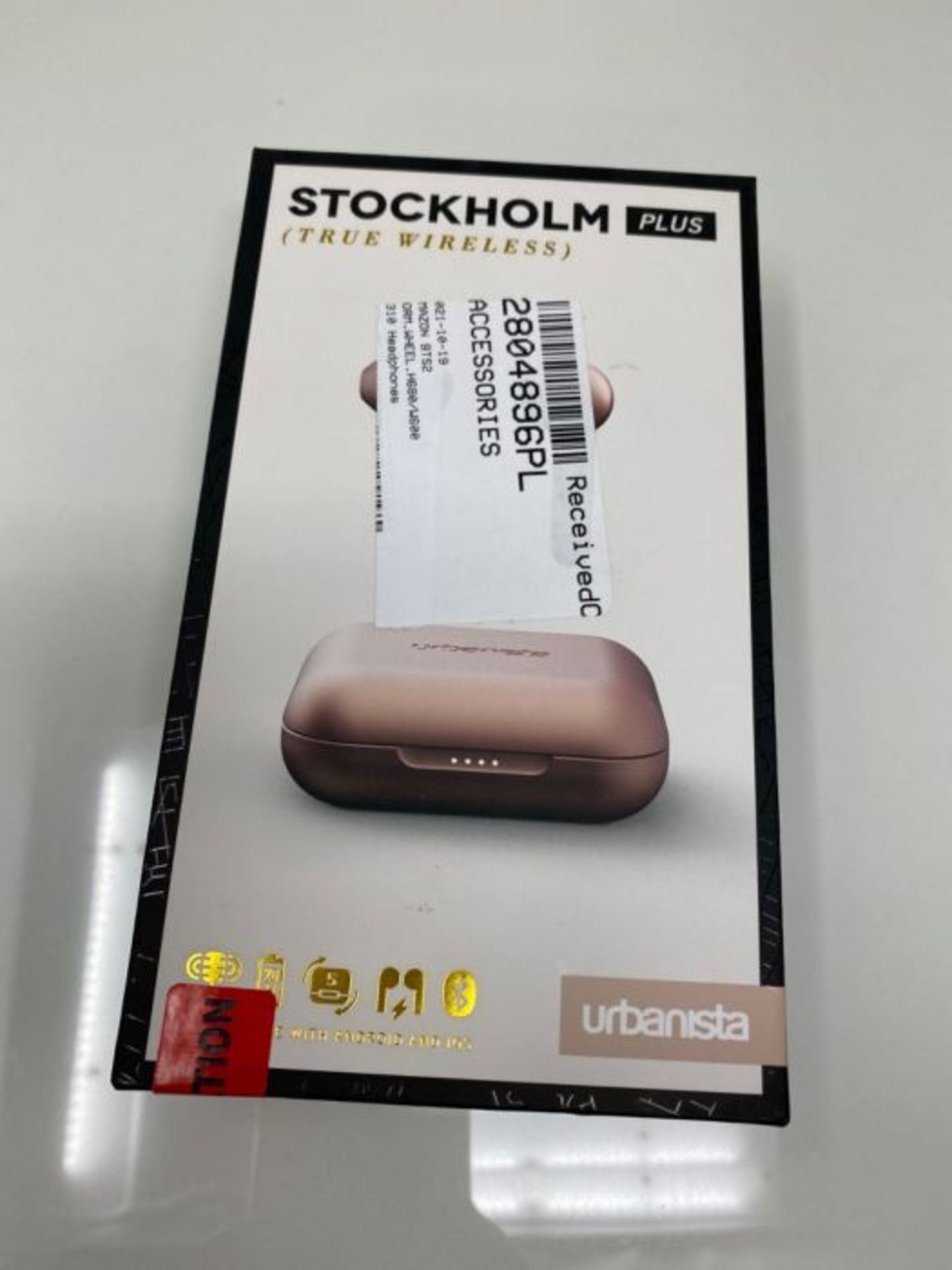 Urbanista Stockholm Plus True Wireless Earbuds - Over 20 Hours Playtime, IPX4 Waterpro - Image 2 of 3