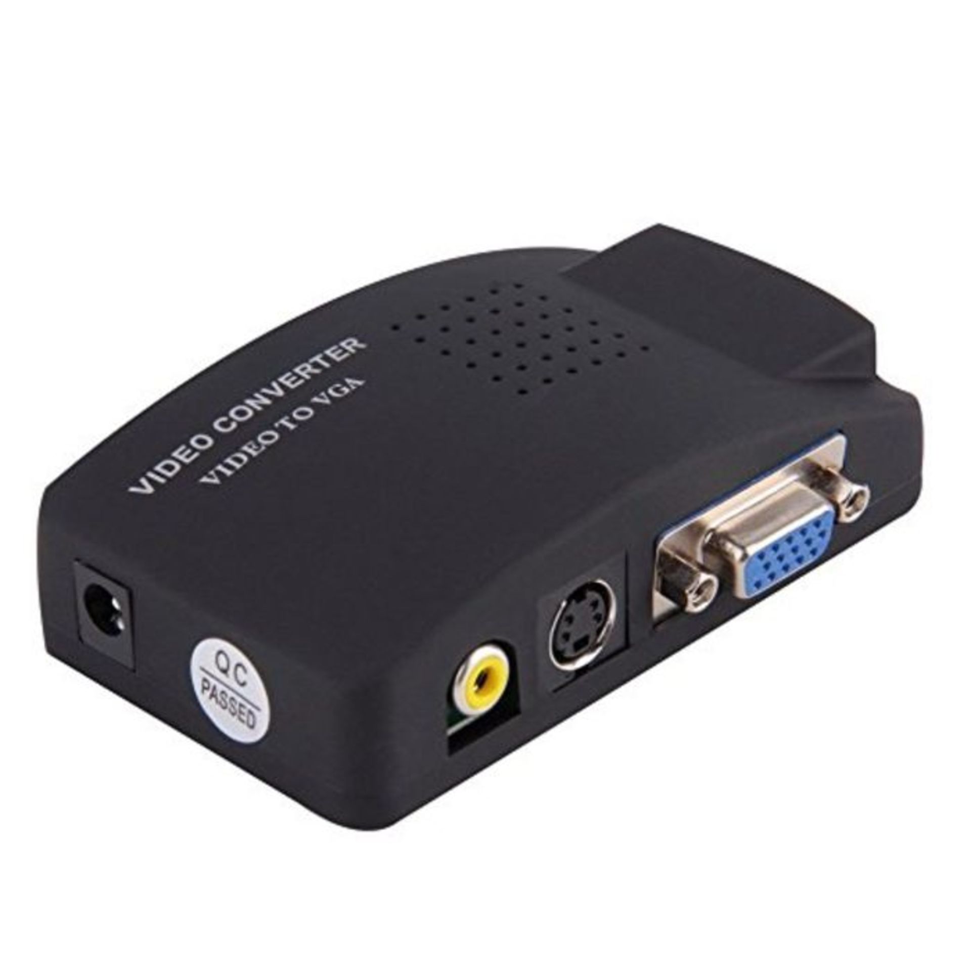 Convertitore adattatore video da AV, rca, s-video a VGA monitor pc proiettori