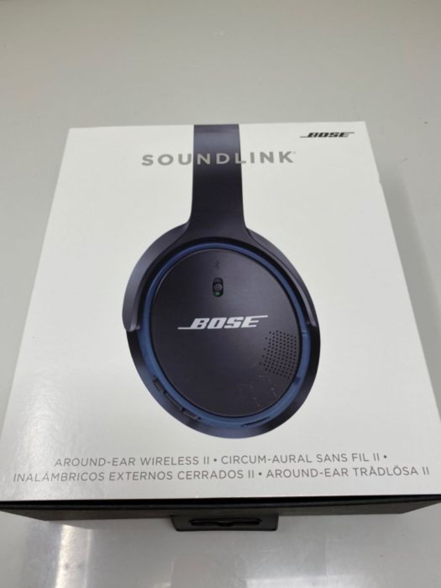 RRP £160.00 Bose SoundLink Around-Ear Wireless Headphones II - Black - Image 2 of 3