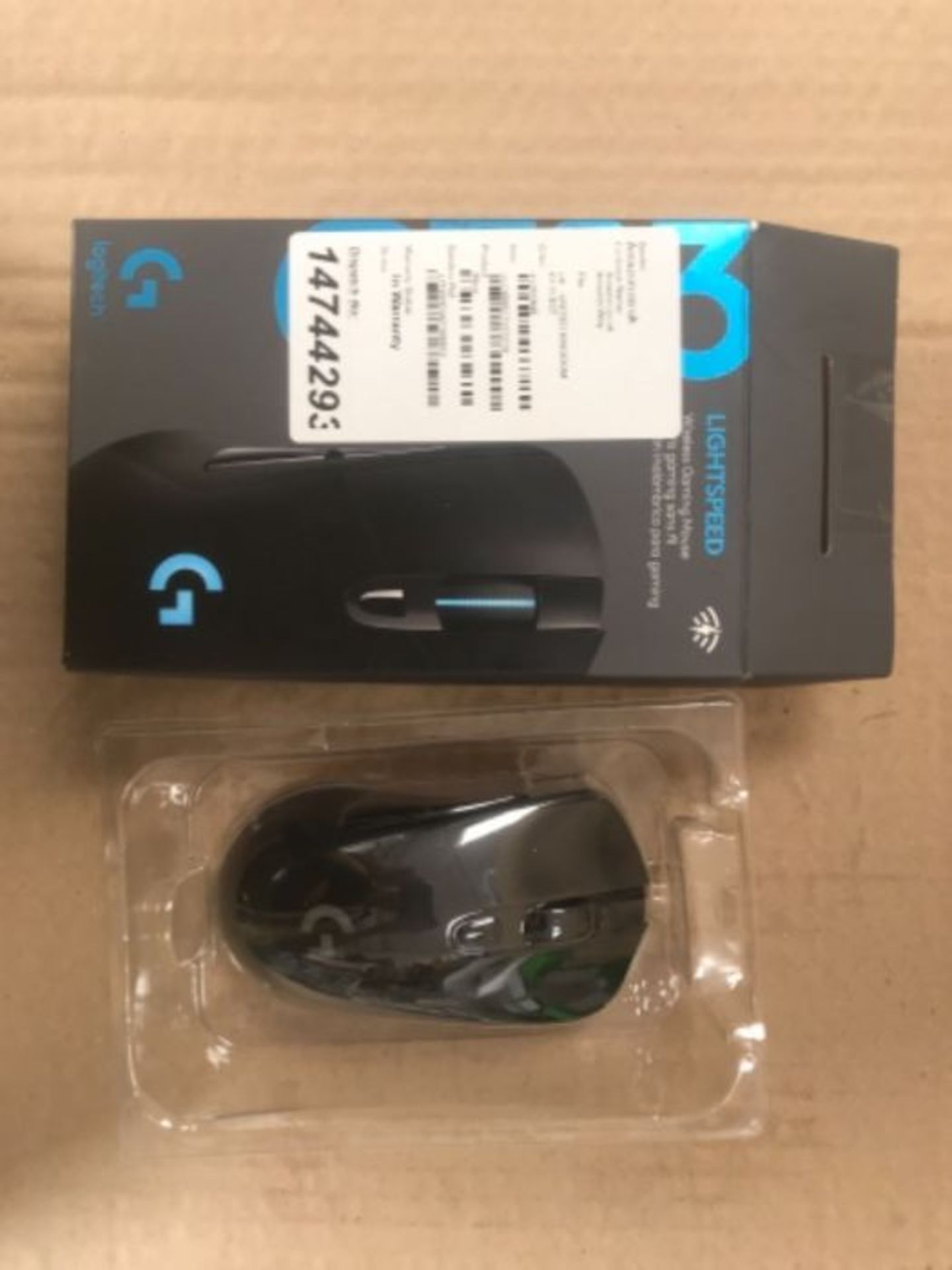 RRP £69.00 Logitech G703 LIGHTSPEED Pro-Grade Wireless Gaming Mouse, 16,000 DPI, RGB, Adjustable - Image 2 of 2