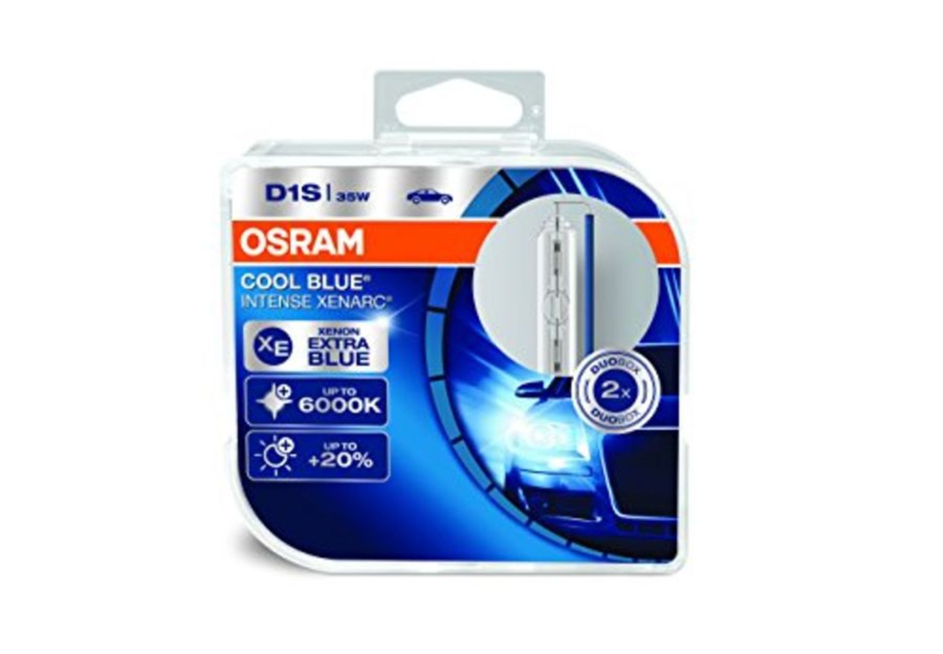 RRP £84.00 OSRAM XENARC COOL BLUE INTENSE D1S HID Xenon discharge bulb, discharge lamp, 66140CBI-