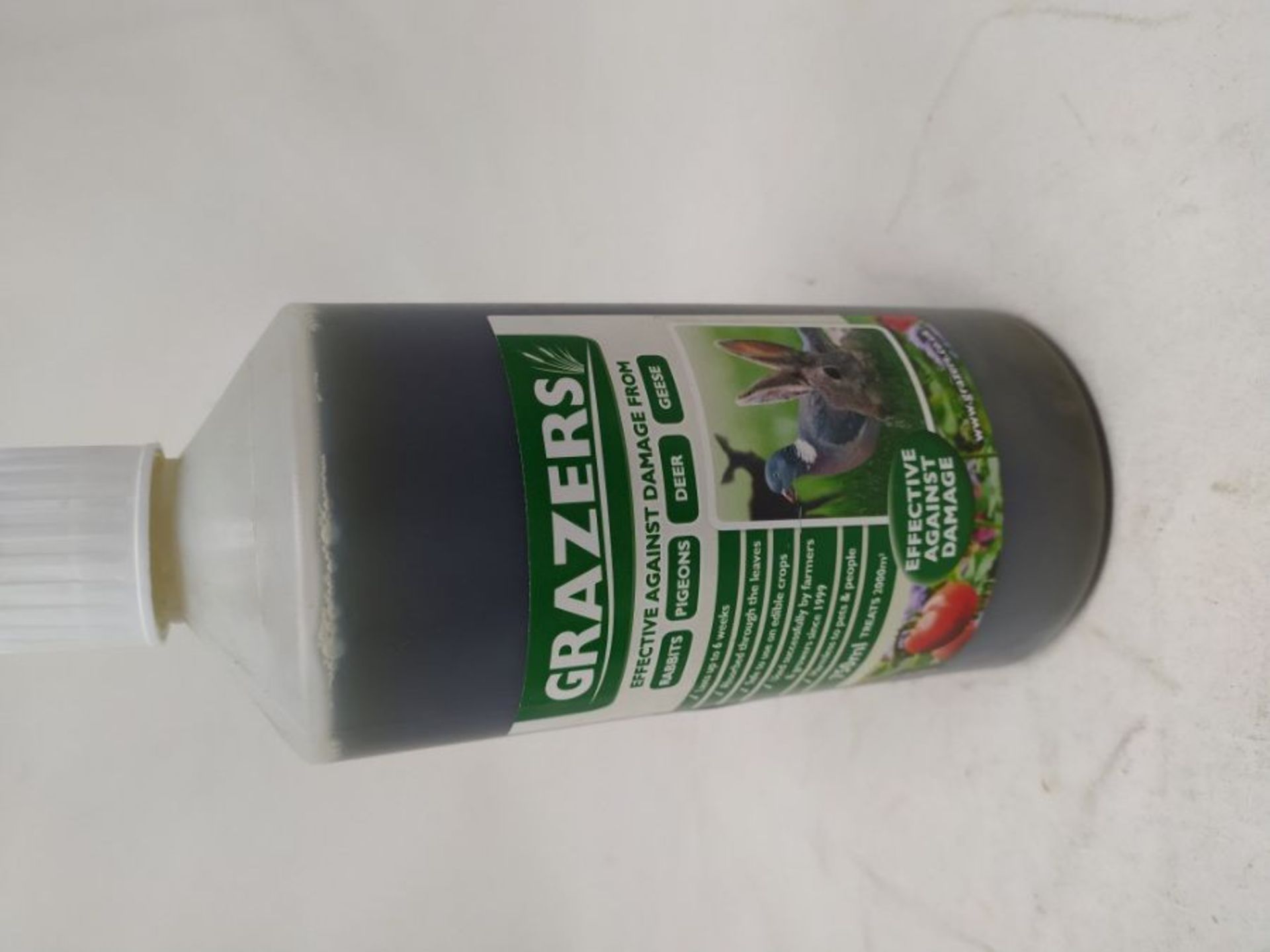 Grazers ltd GRAZERS G1 Concentrate 750ml Effective Against Damage from Rabbits, Pigeon - Image 2 of 2