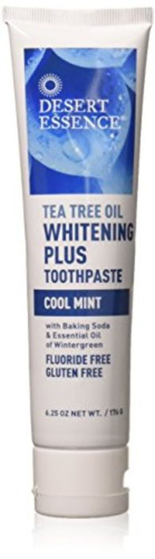 Desert Essence Whitening Plus Cool Mint Toothpaste - 6.25 oz