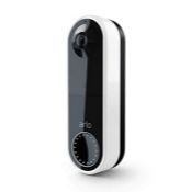 RRP £136.00 Arlo Essential Wireless Video Doorbell Camera, 1080p HD Security camera, WiFi, 2 Way A