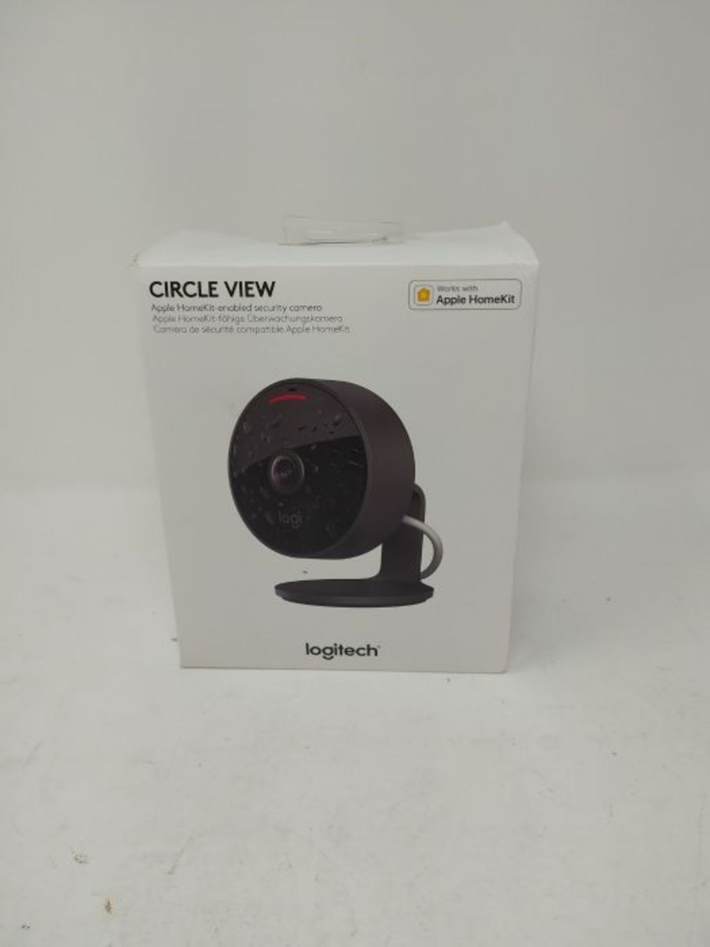 RRP £116.00 Logitech 961-000490 Circle View Weatherproof Wired Home Security Camera TrueView Video - Image 2 of 3