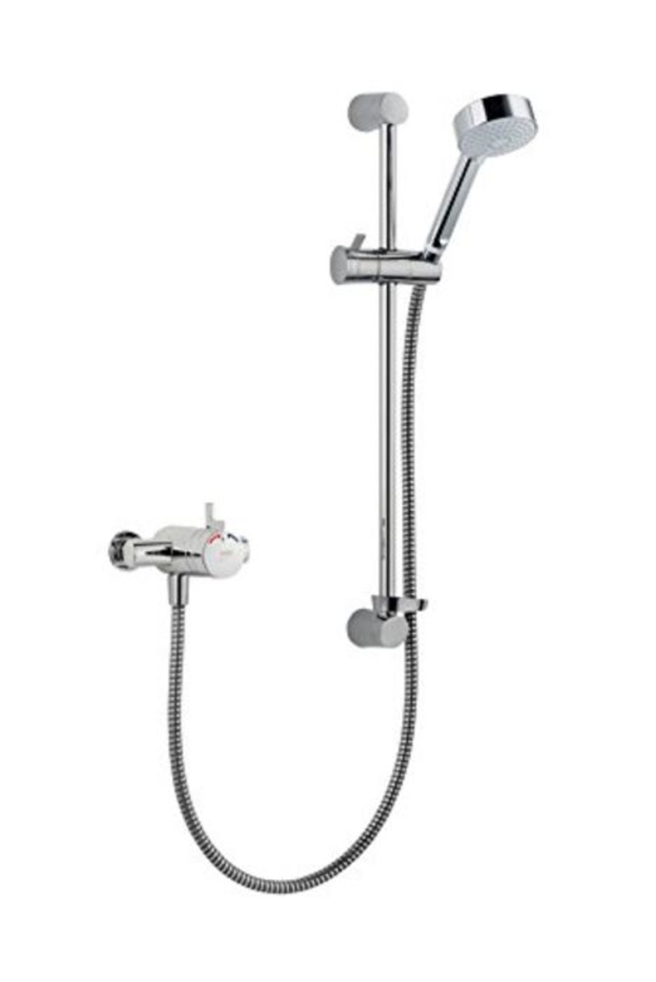 RRP £239.00 Mira Showers 1.1663.004 Mini Duo Exposed Variable (EV) Mixer Shower, Chrome