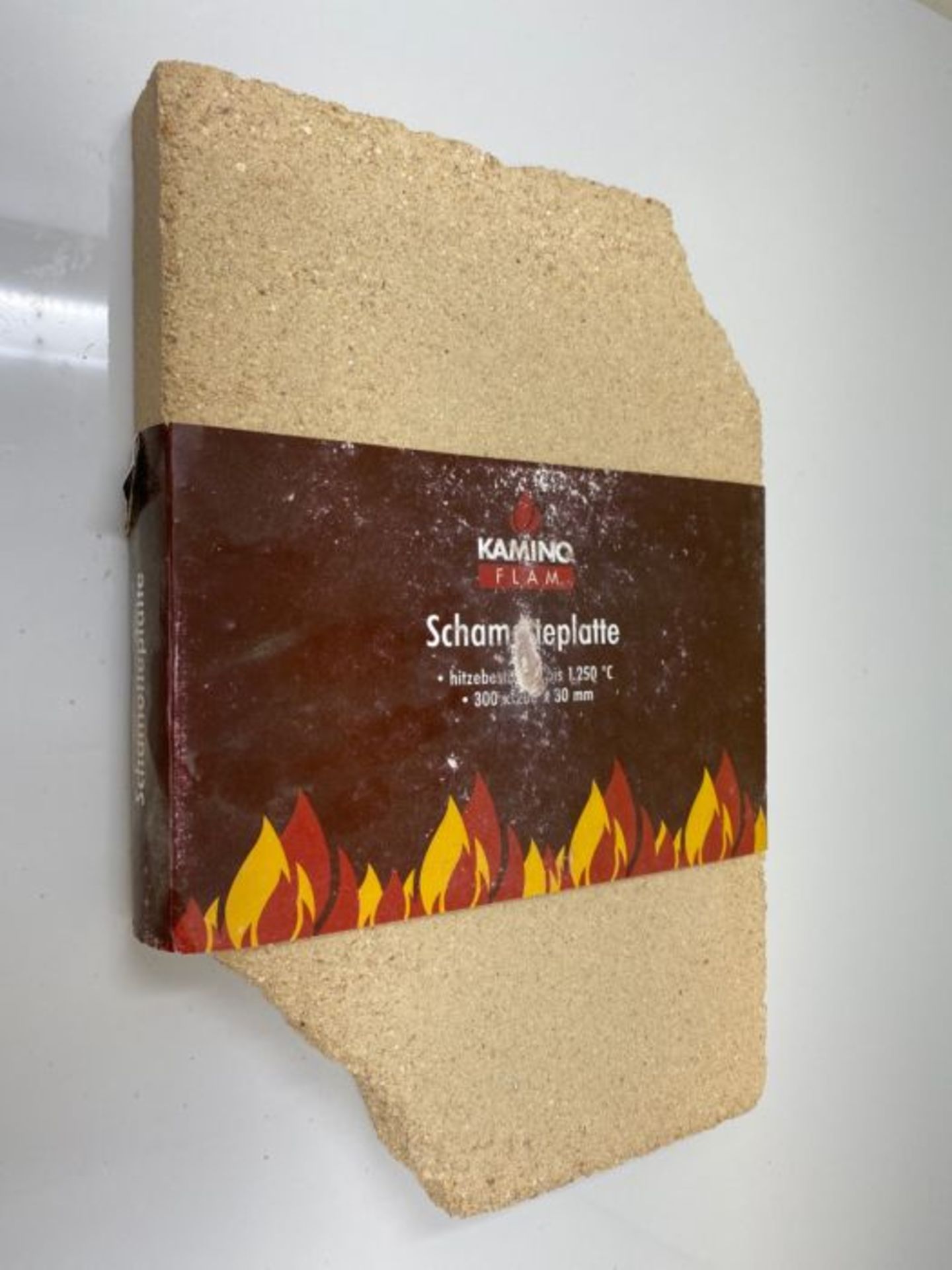 Kamino-Flam 333303 High Temp Fire Brick, Brown, 30x20x3 cm - Image 2 of 2