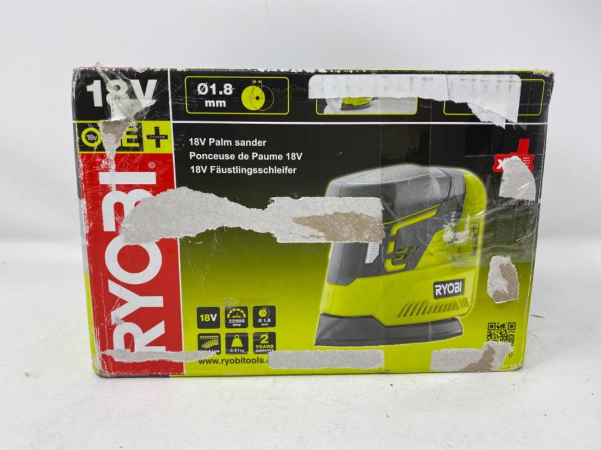 Ryobi R18PS-0 18V ONE+ Cordless Corner Palm Sander (Body Only) - Image 2 of 3