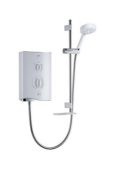 RRP £199.00 Mira Showers 1.1746.010 Sport Multi-Fit 9.8 kW Electric Shower - White/Chrome