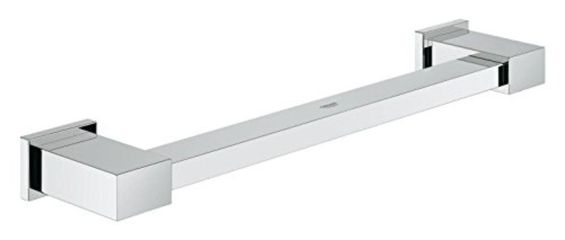 RRP £57.00 GROHE 40514001 Essentials Cube Grip Bar, 340 mm, StarLight Chrome Finish