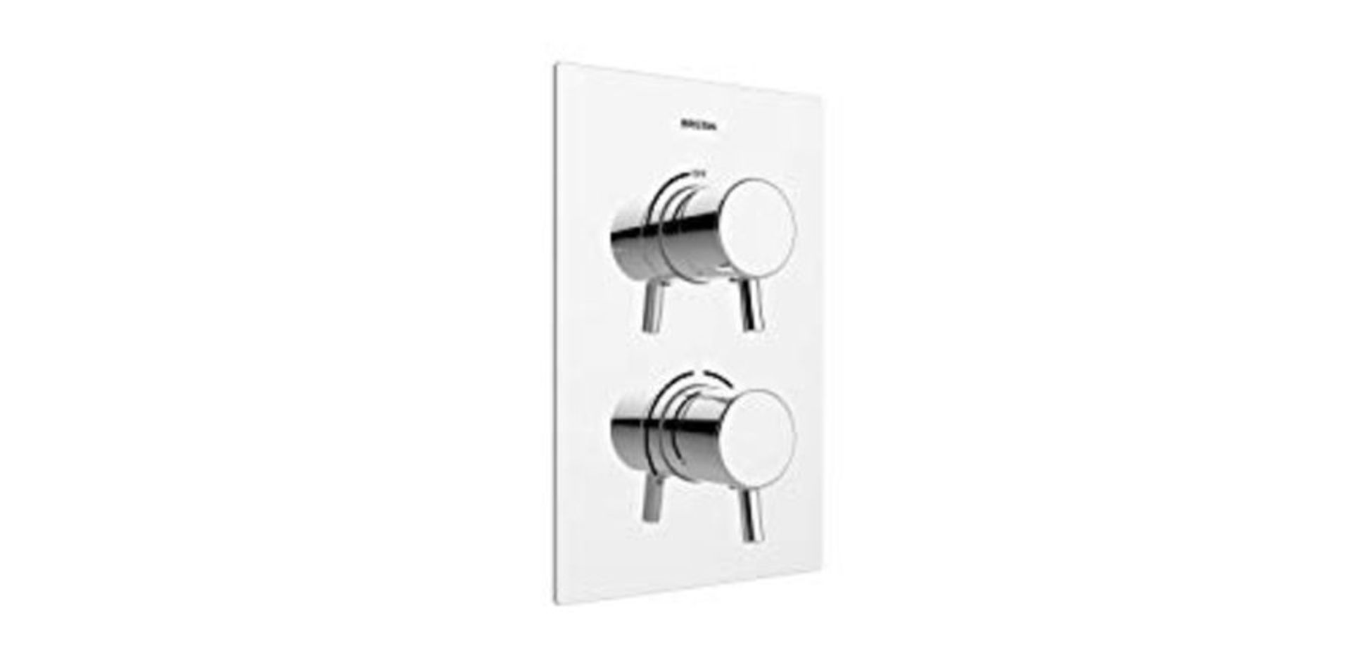 RRP £184.00 Bristan Prism Recessed Thermostatic Dual Control Shower Valve Mixer, Temperature Contr