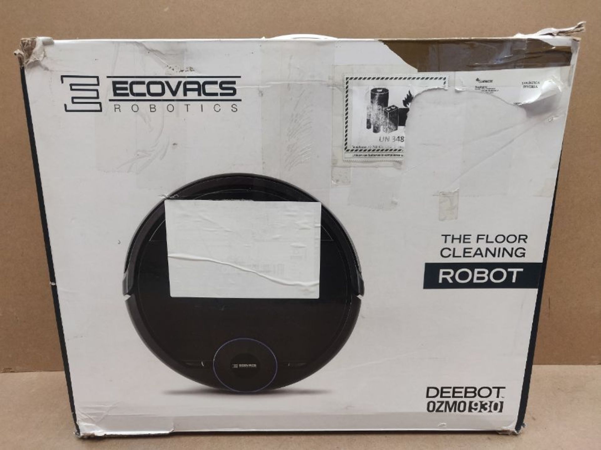 RRP £359.00 Ecovacs Deebot OZMO 930 4-in-1 Robot Vacuum Cleaner: Sweeps, Vacuums, Mops and Mops, S - Image 2 of 3