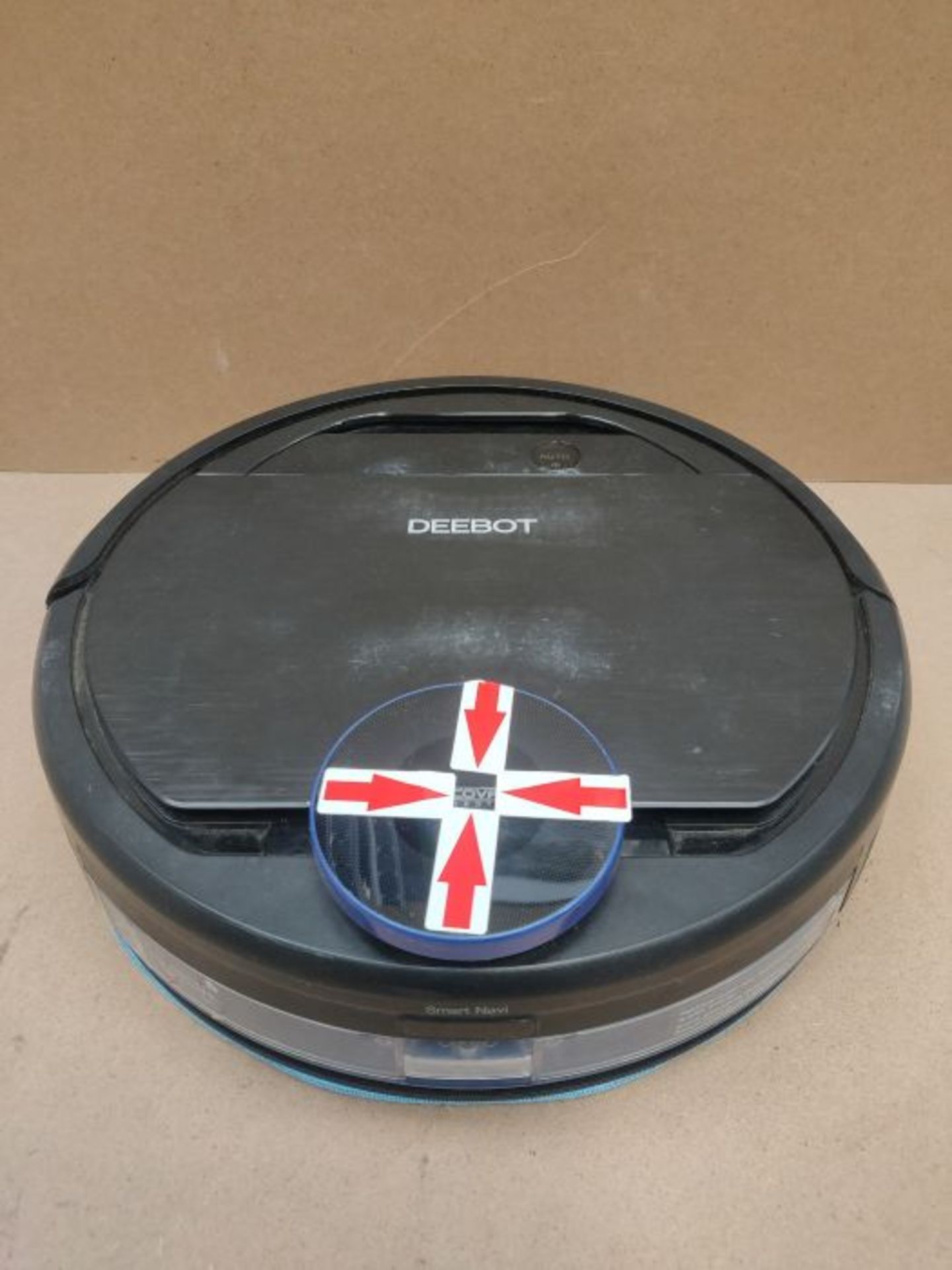 RRP £359.00 Ecovacs Deebot OZMO 930 4-in-1 Robot Vacuum Cleaner: Sweeps, Vacuums, Mops and Mops, S - Image 3 of 3