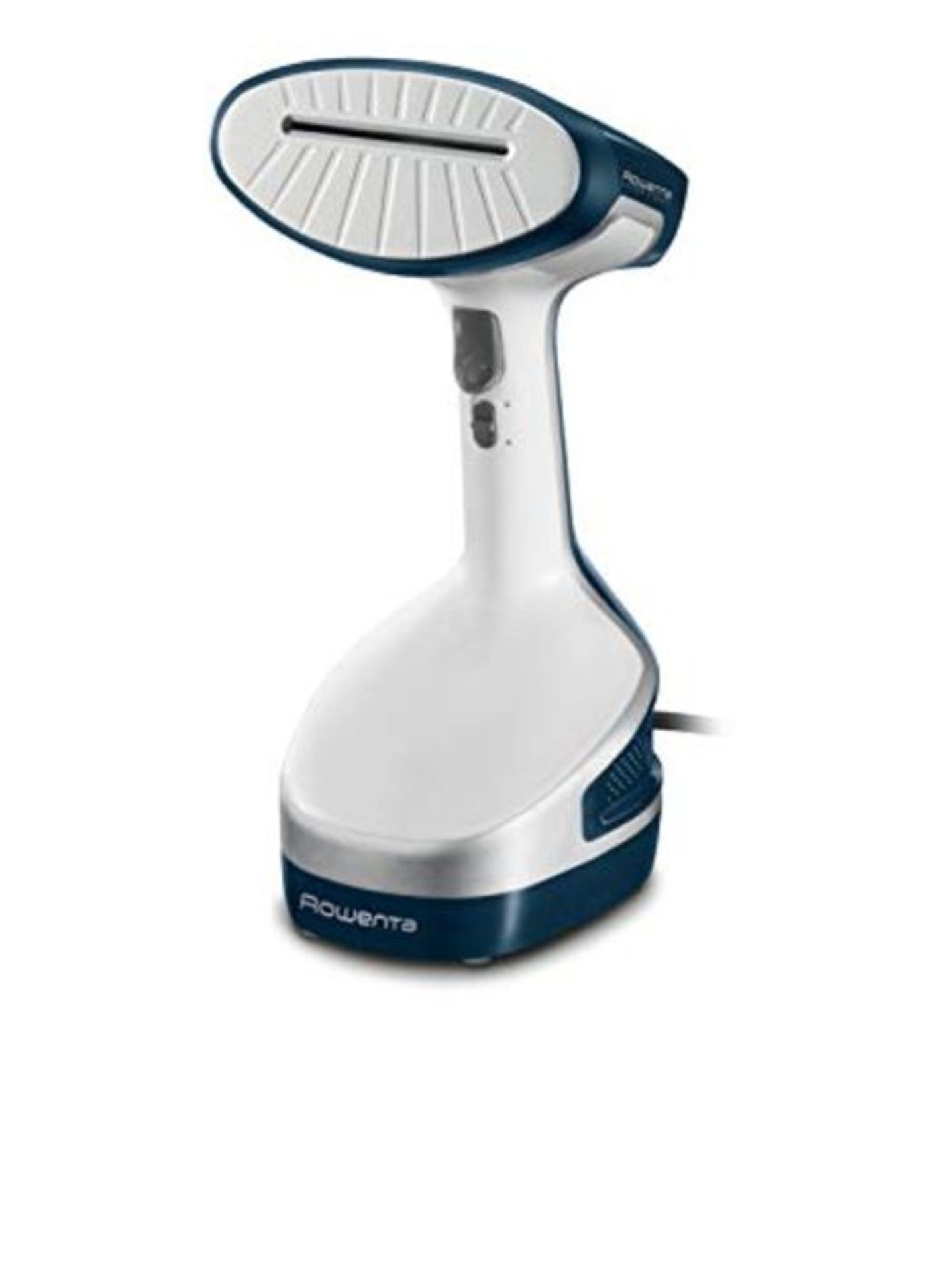 RRP £69.00 Rowenta Access Steam Vertical Iron Emissione del vapore 26 g/min Blue and White