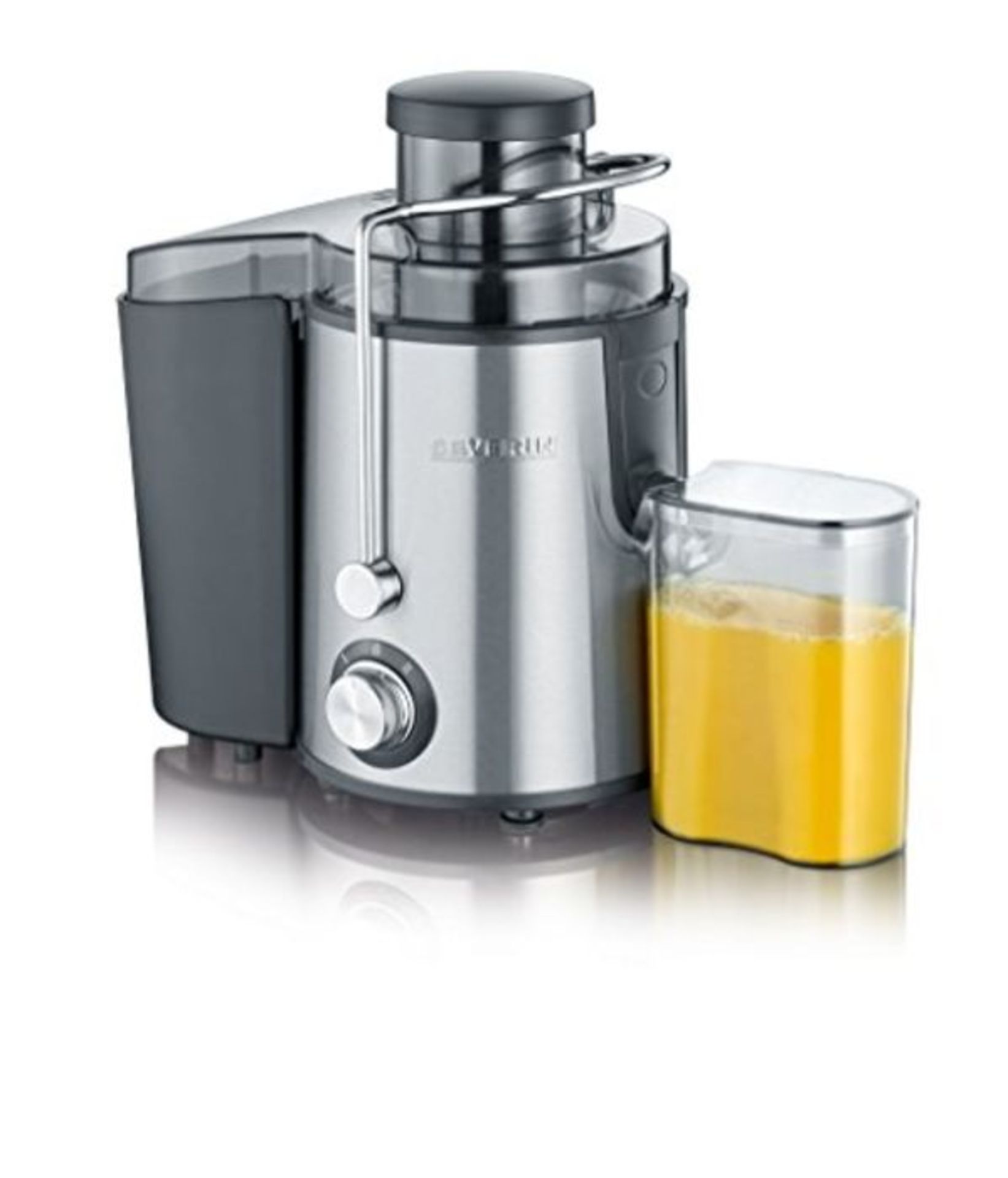 Severin Multi-Purpose Electric Juicer with 400 W of Power ES 3566, Brushed Stainless S