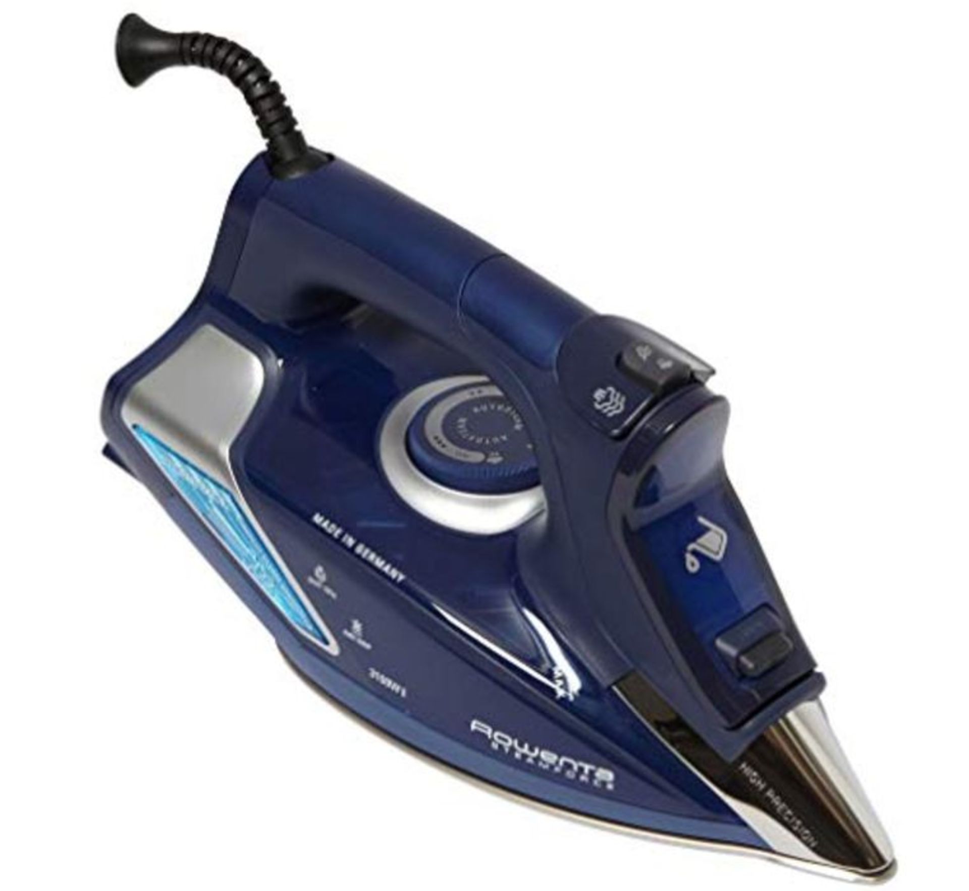 RRP £92.00 Rowenta DW 9240 Steam 3100W Stainless steel Blue - irons