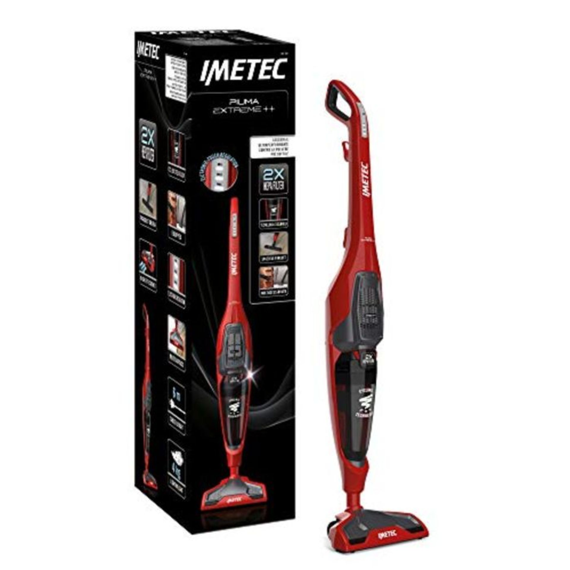 RRP £84.00 Imetec 8662 Vacuum Cleaner with Cyclonic Technology Without Bag