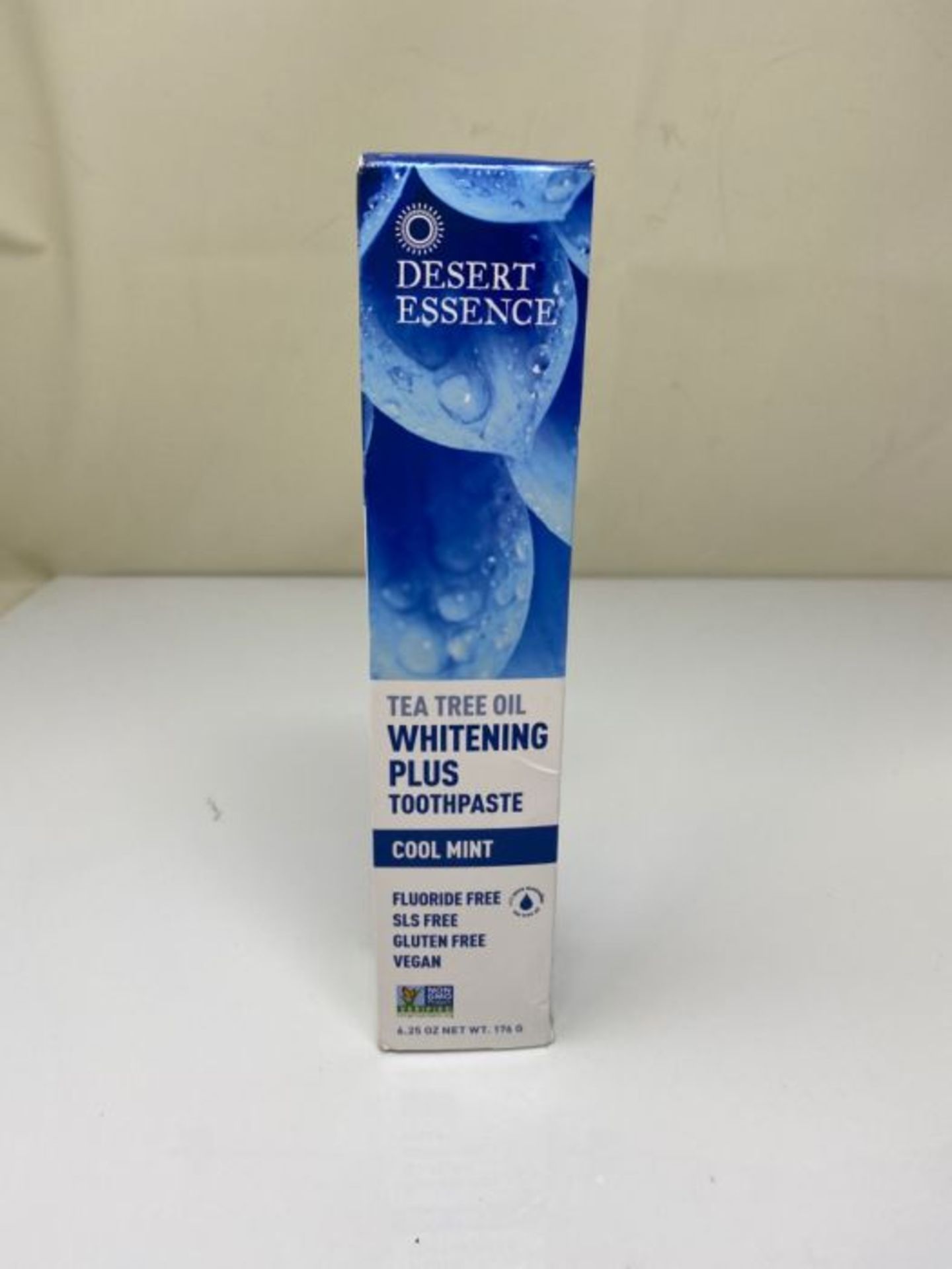 Desert Essence Whitening Plus Cool Mint Toothpaste - 6.25 oz - Image 2 of 3