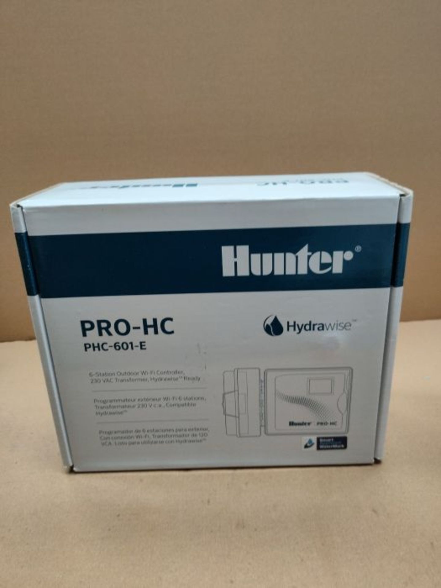 RRP £257.00 HUNTER PHC601 Controller 6 Stations Irrigation computer, 23.00 X 25 X 10 Cm White - Image 2 of 3