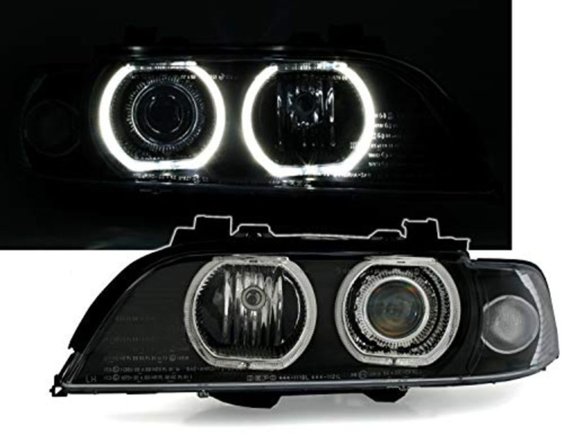 RRP £319.00 Angel Eyes Set with LED Night Light Black