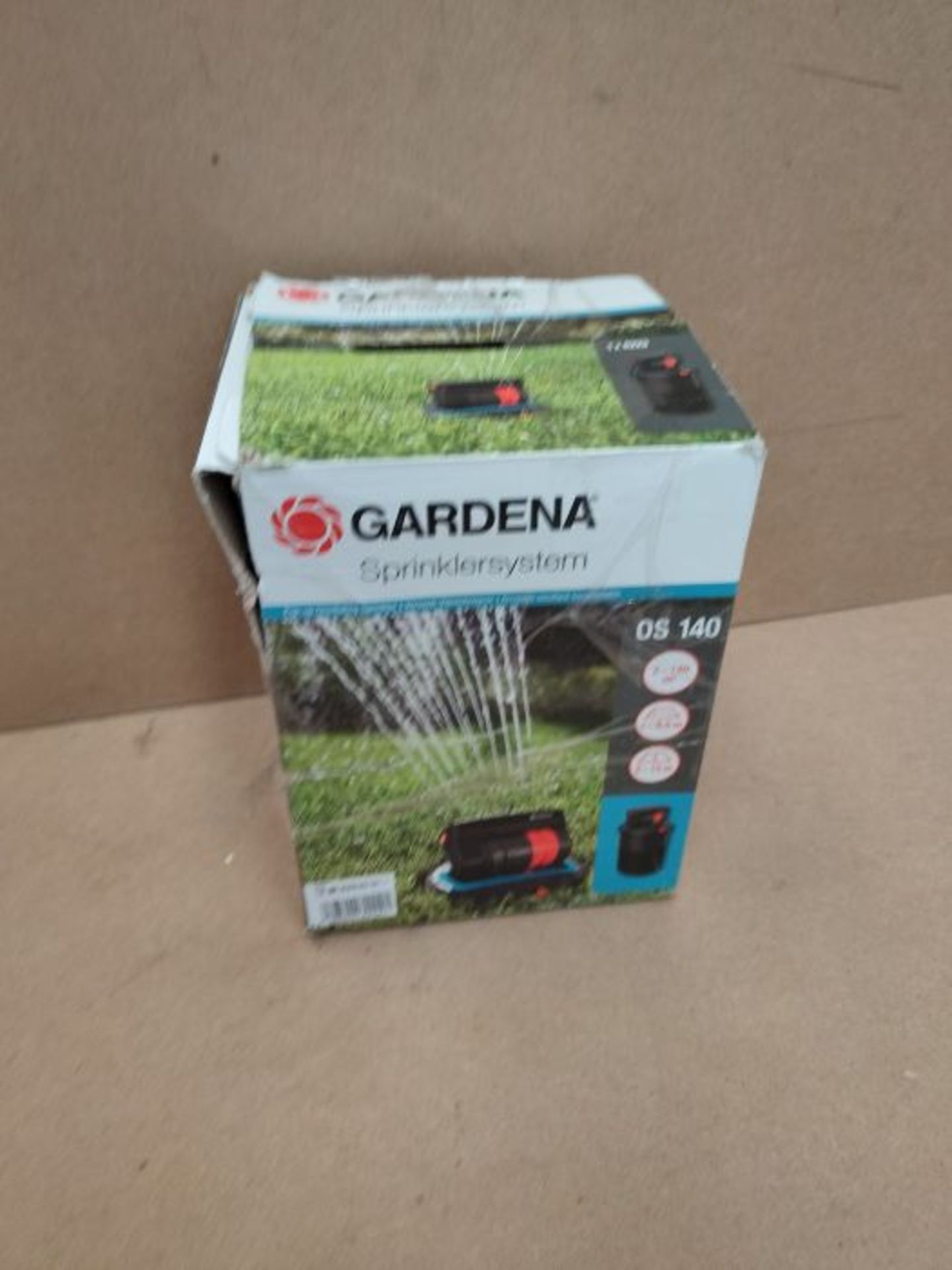 RRP £59.00 GARDENA Sprinklersystem Pop-up Oscillating Sprinkler OS 140: Watering system for squar - Image 2 of 3