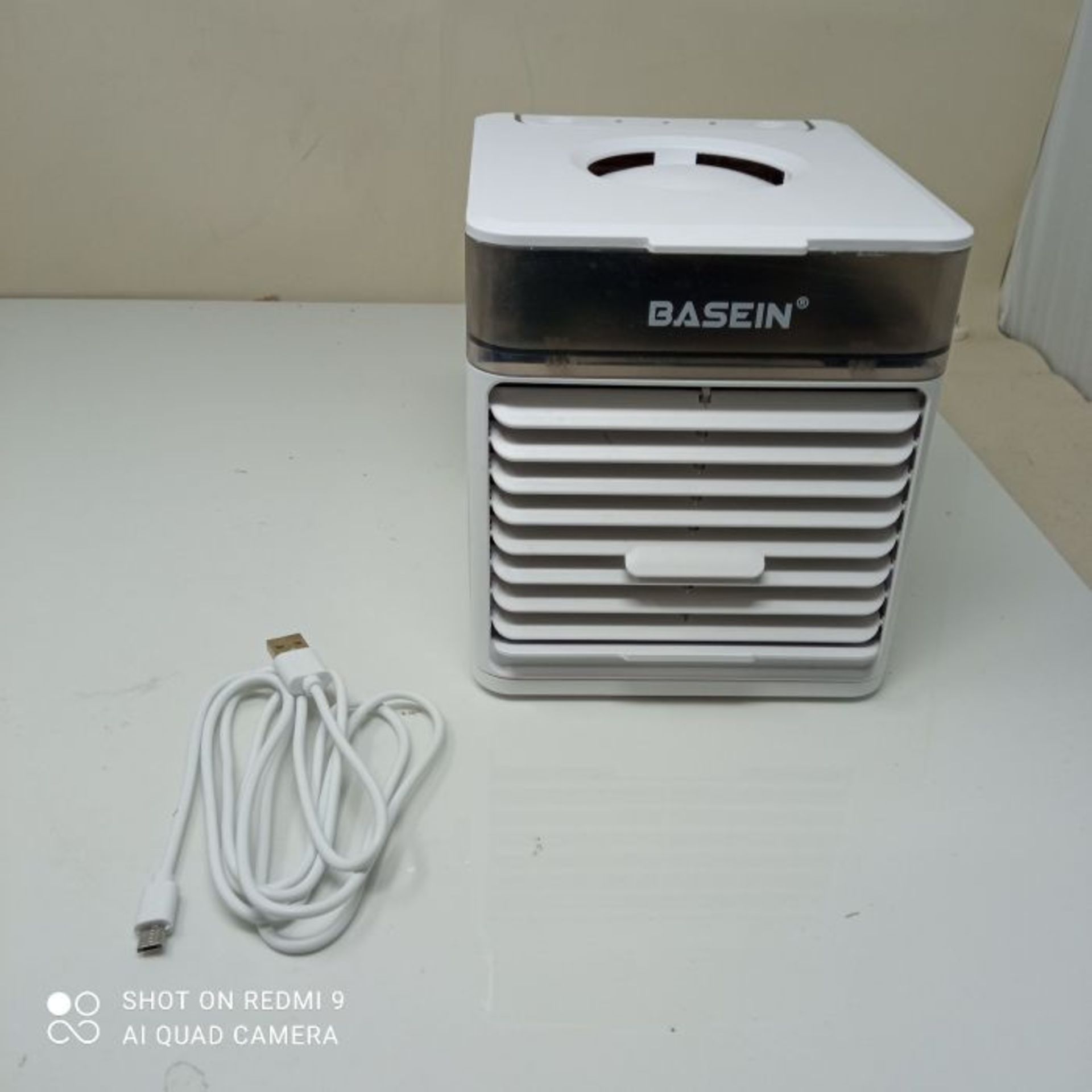 BASEIN Mobile klimageräte, Mini Air Cooler, 3 in 1 Klimaanlage, Luftbefeuchter und Lu - Image 2 of 2
