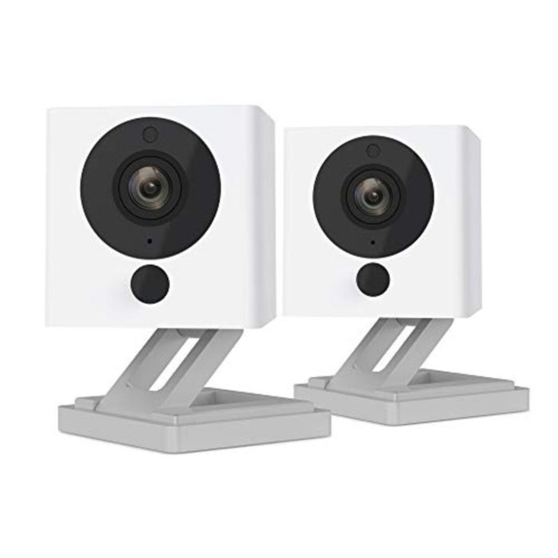 RRP £58.00 Neos Smart Cam Twin Pack 1080P Indoor 2-Way Audio White