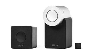 RRP £173.00 Nuki Combo 2.0 for Euro profile cylinder | includes Nuki Smart lock, bridge & door sen