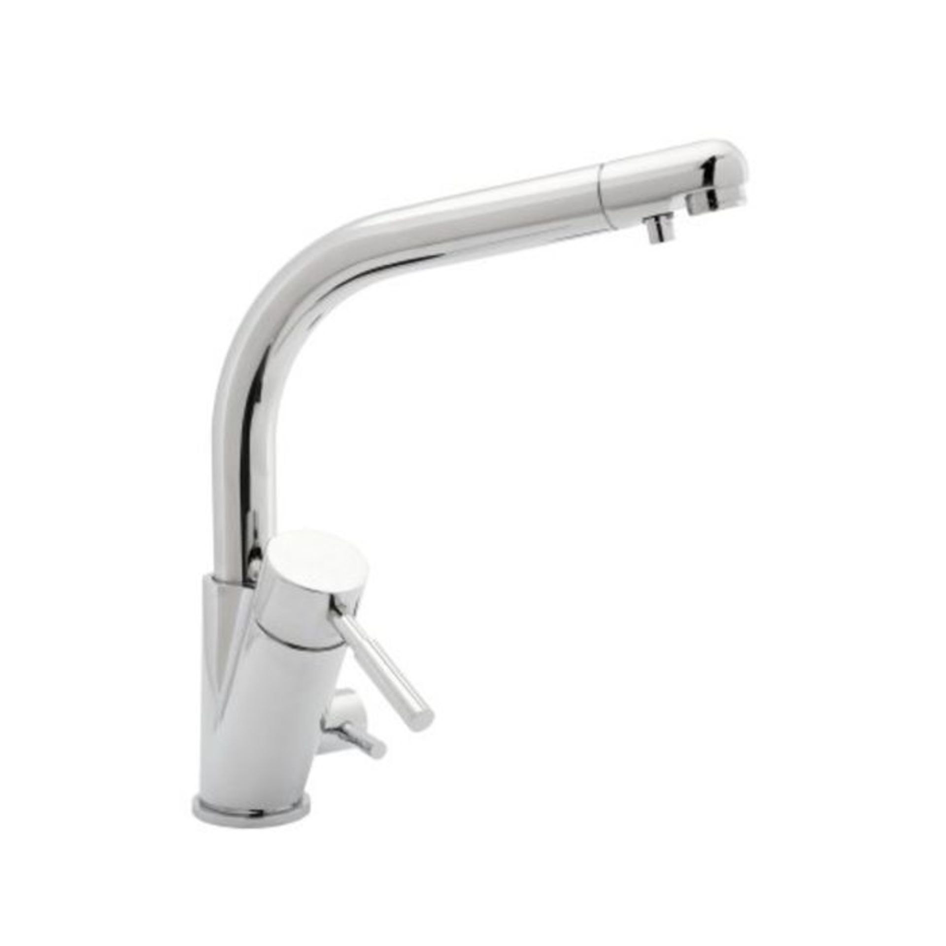 RRP £203.00 Deva WFMS001 STR3AM Water Filter Kitchen Tap, Chrome