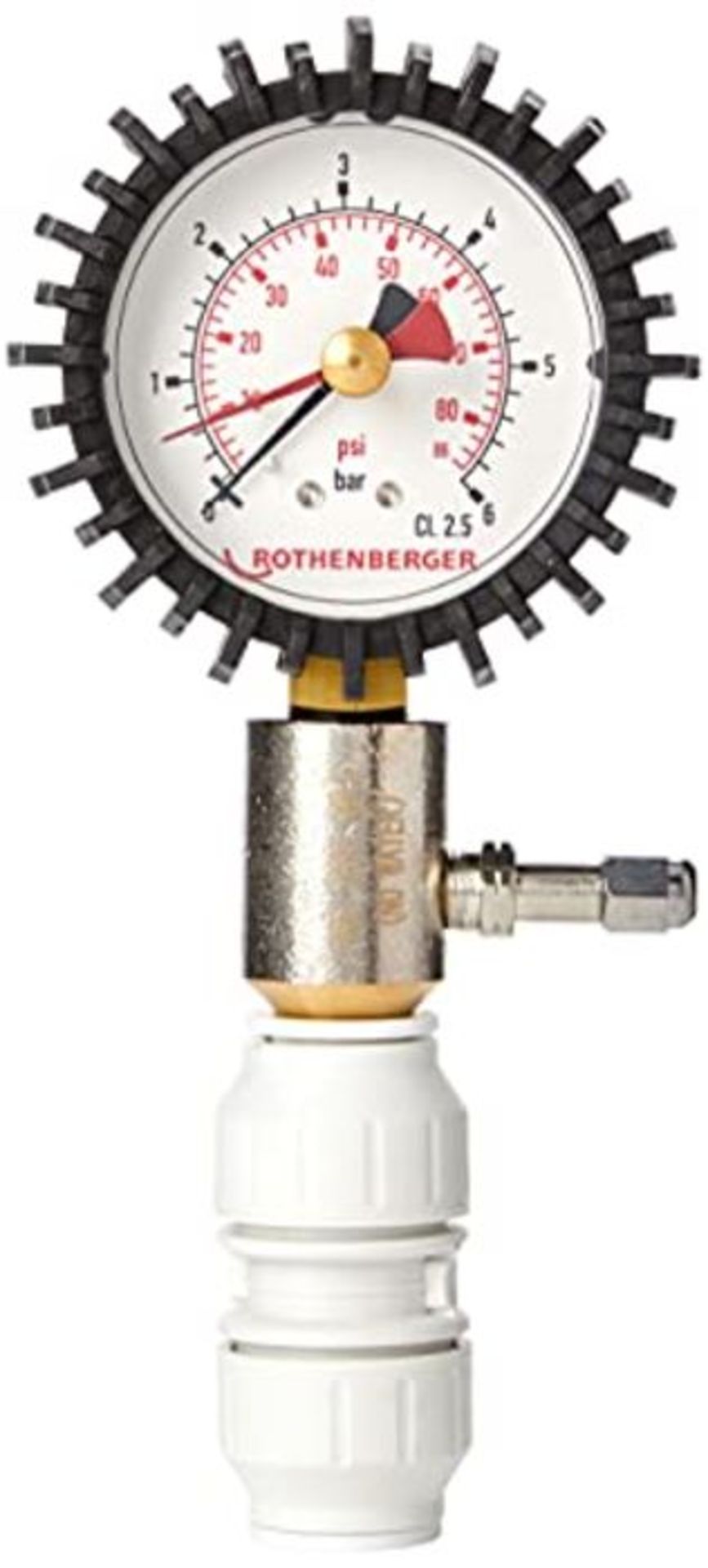 Rothenberger 67105 Dry Pressure Test Kit (0-6 BAR)