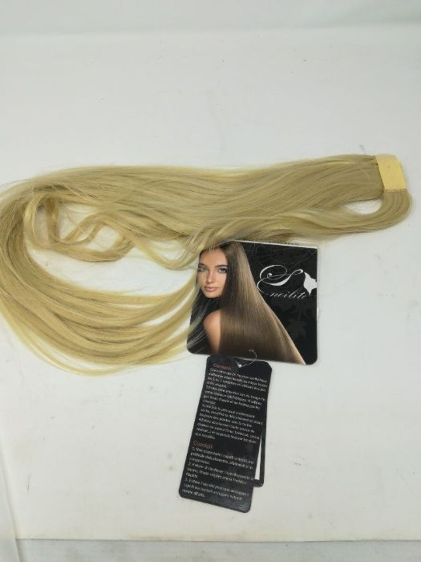 Clip in Ponytail Hair Extensions Wrap Around Long Straight Pony Tail Hair 26 Inch Synt - Image 2 of 2