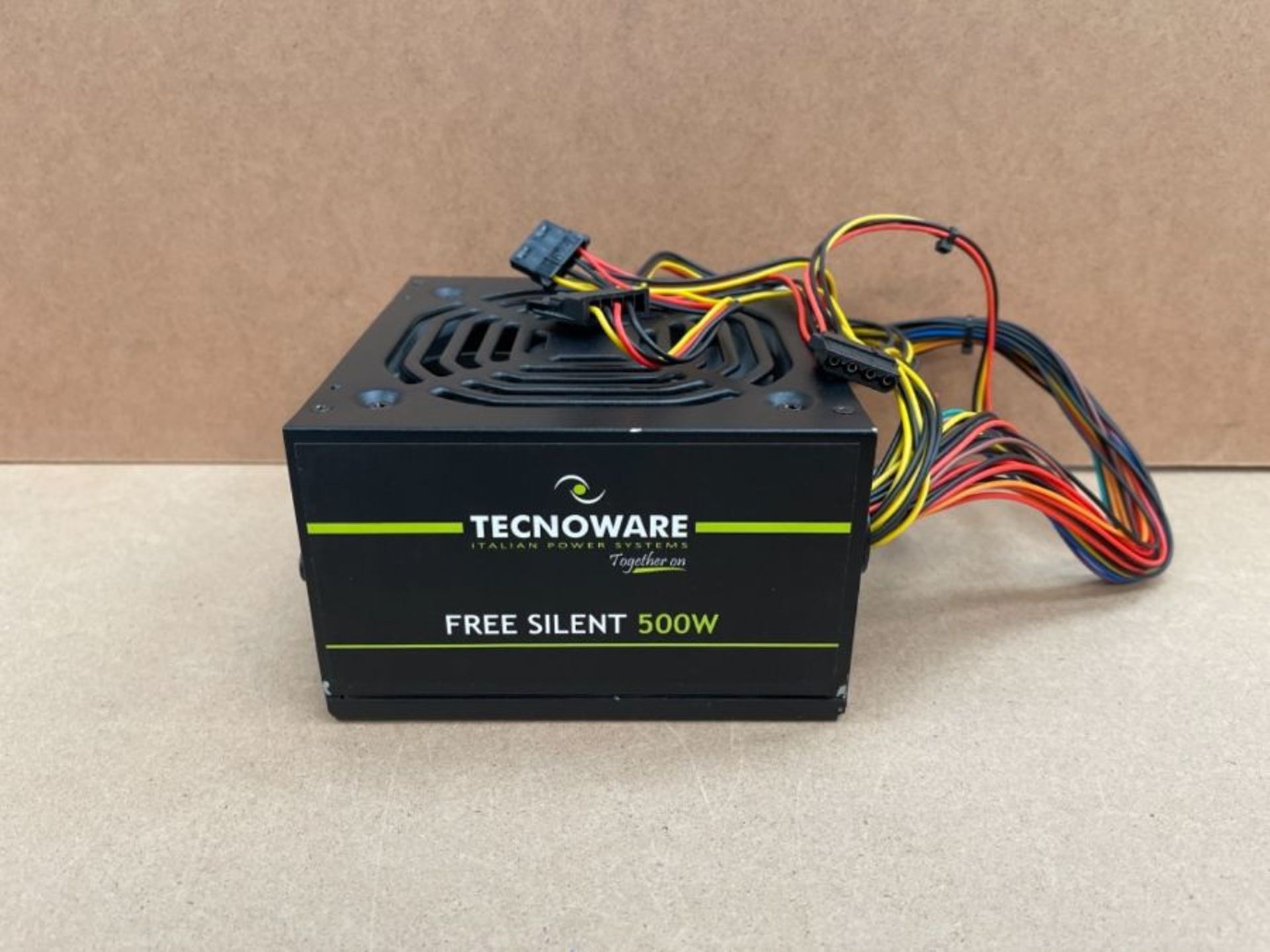 Tecnoware ATX 500 W Power Supply for PC - Silent 12 cm Fan - Connectors 2 x SATA, 1 x - Image 2 of 2